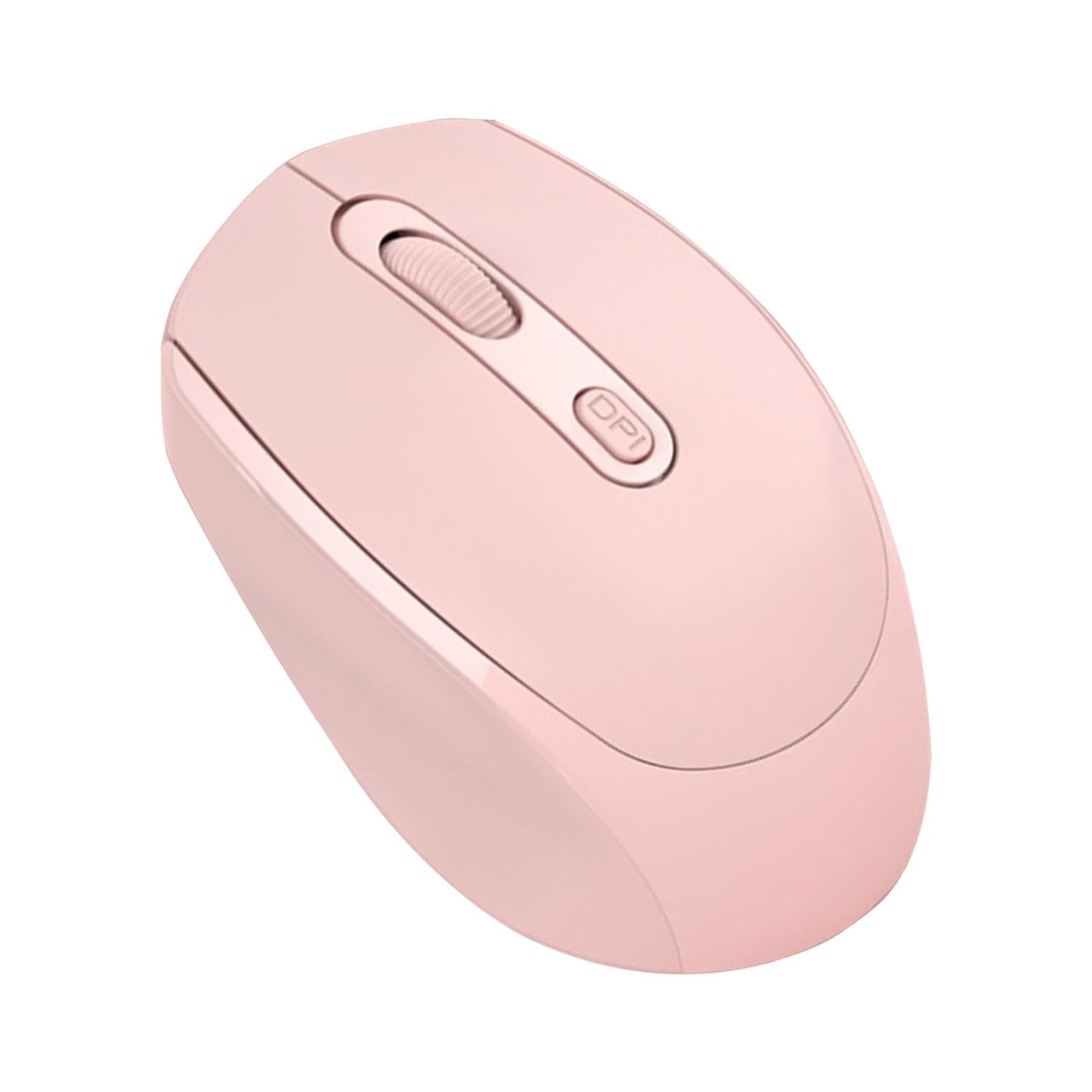 2.4G Wireless Mouse Slim with USB Receiver Portable for Pc Laptop Pink