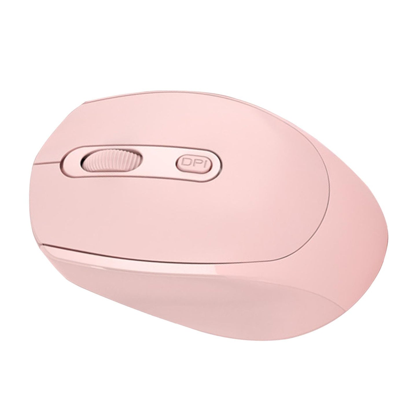2.4G Wireless Mouse Slim with USB Receiver Portable for Pc Laptop Pink