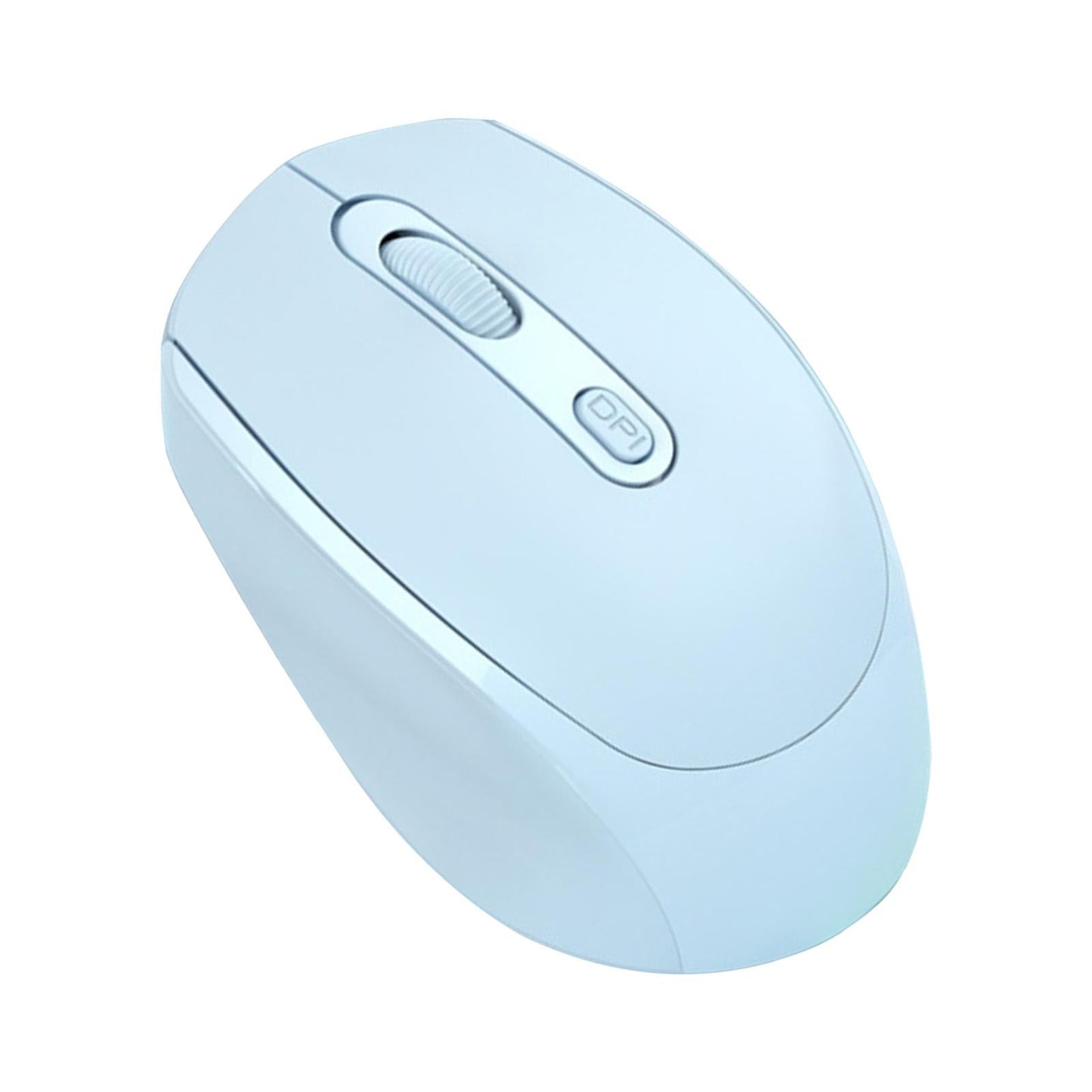 2.4G Wireless Mouse Slim with USB Receiver Portable for Pc Laptop Blue