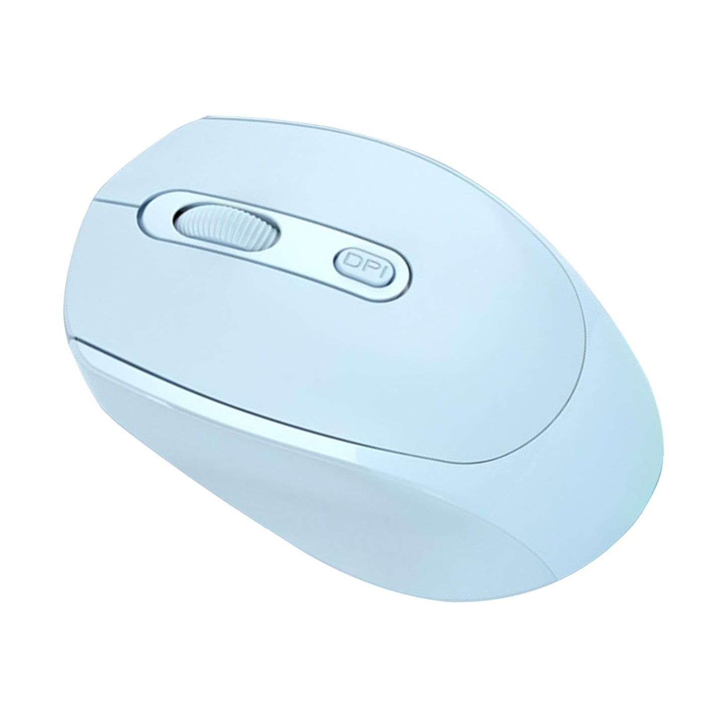 2.4G Wireless Mouse Slim with USB Receiver Portable for Pc Laptop Blue