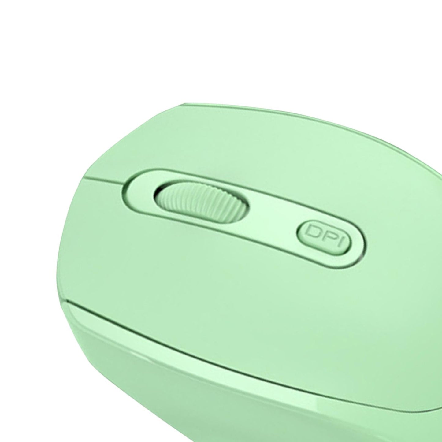 2.4G Wireless Mouse Slim with USB Receiver Portable for Pc Laptop Green