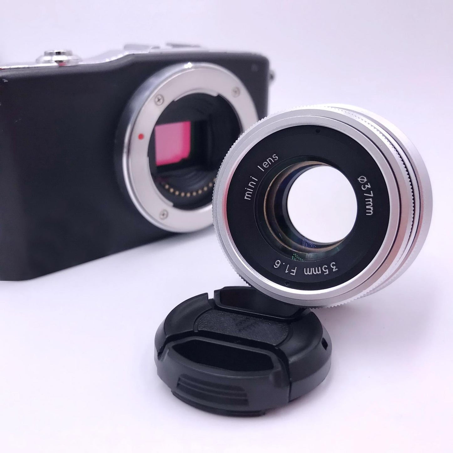 35mm F/1.6 Manual Focus Prime Lens for XA5 / XT10 for Micro M4 3