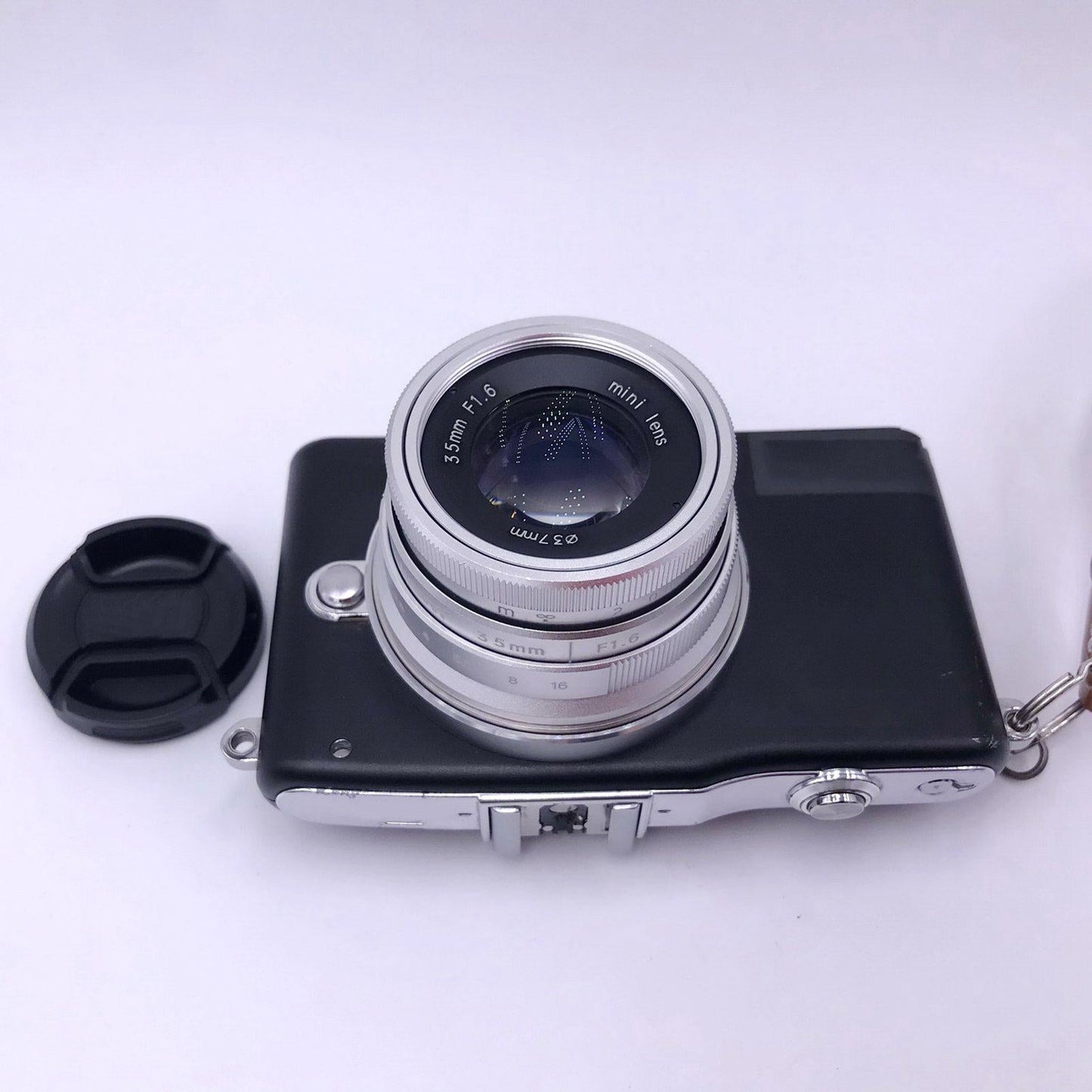35mm F/1.6 Manual Focus Prime Lens for XA5 / XT10 for Micro M4 3