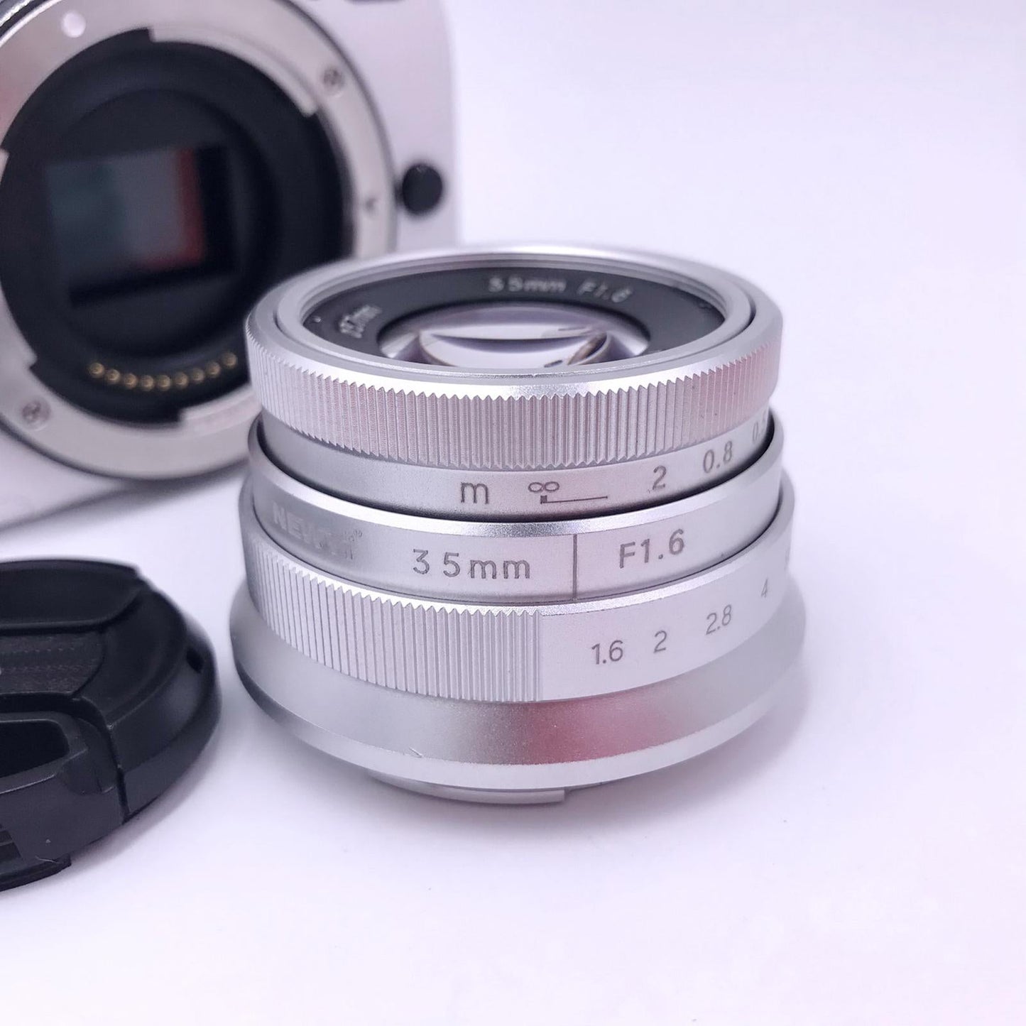 35mm F/1.6 Manual Focus Prime Lens for XA5 / XT10 for EOS M M2