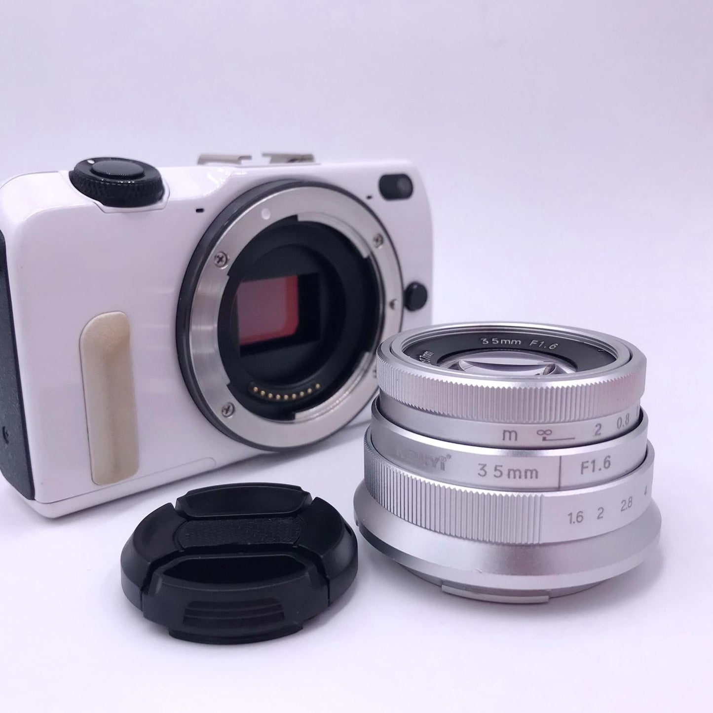 35mm F/1.6 Manual Focus Prime Lens for XA5 / XT10 for EOS M M2