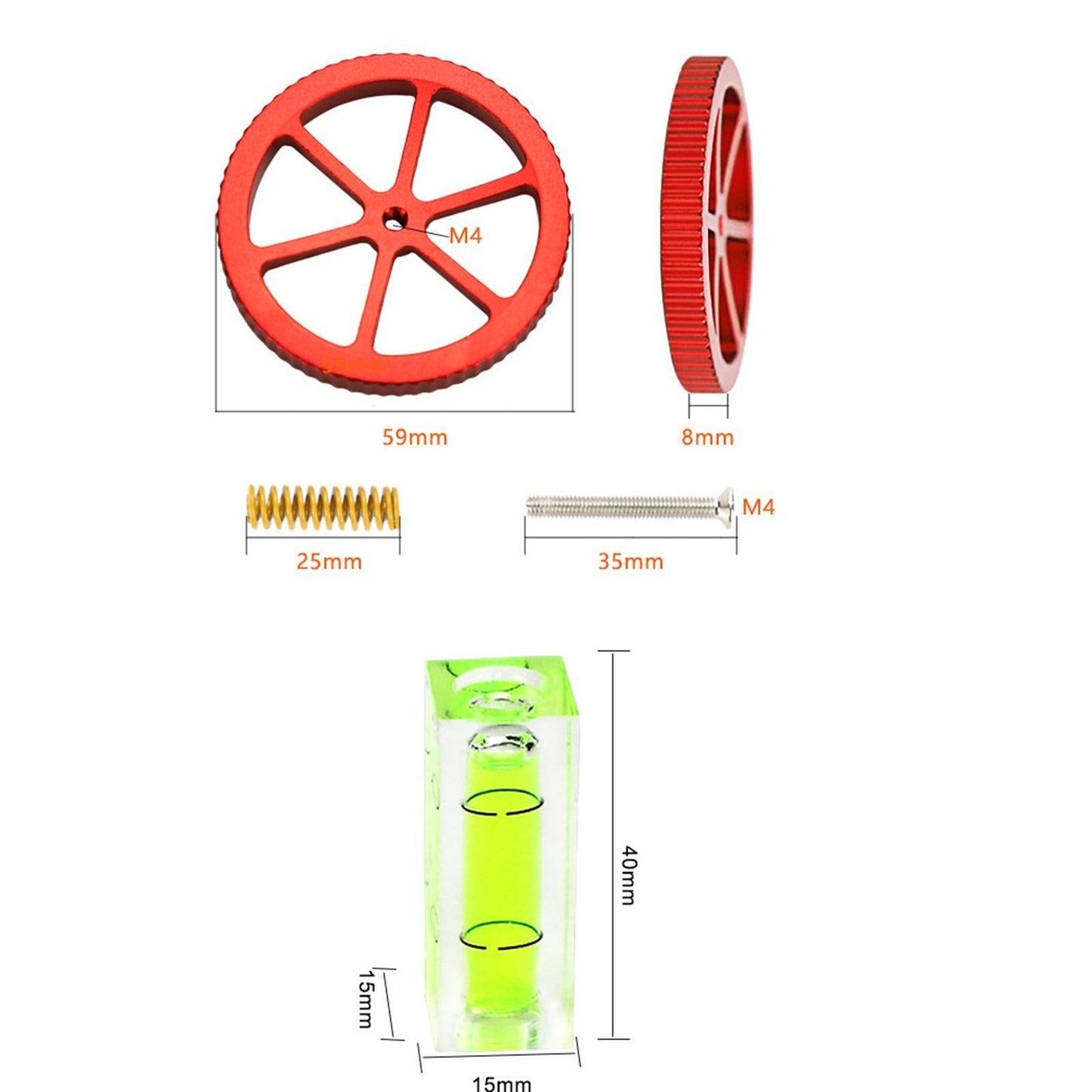3D Printers Accessories Replaces Parts Assembled Kits Countersunk Screw