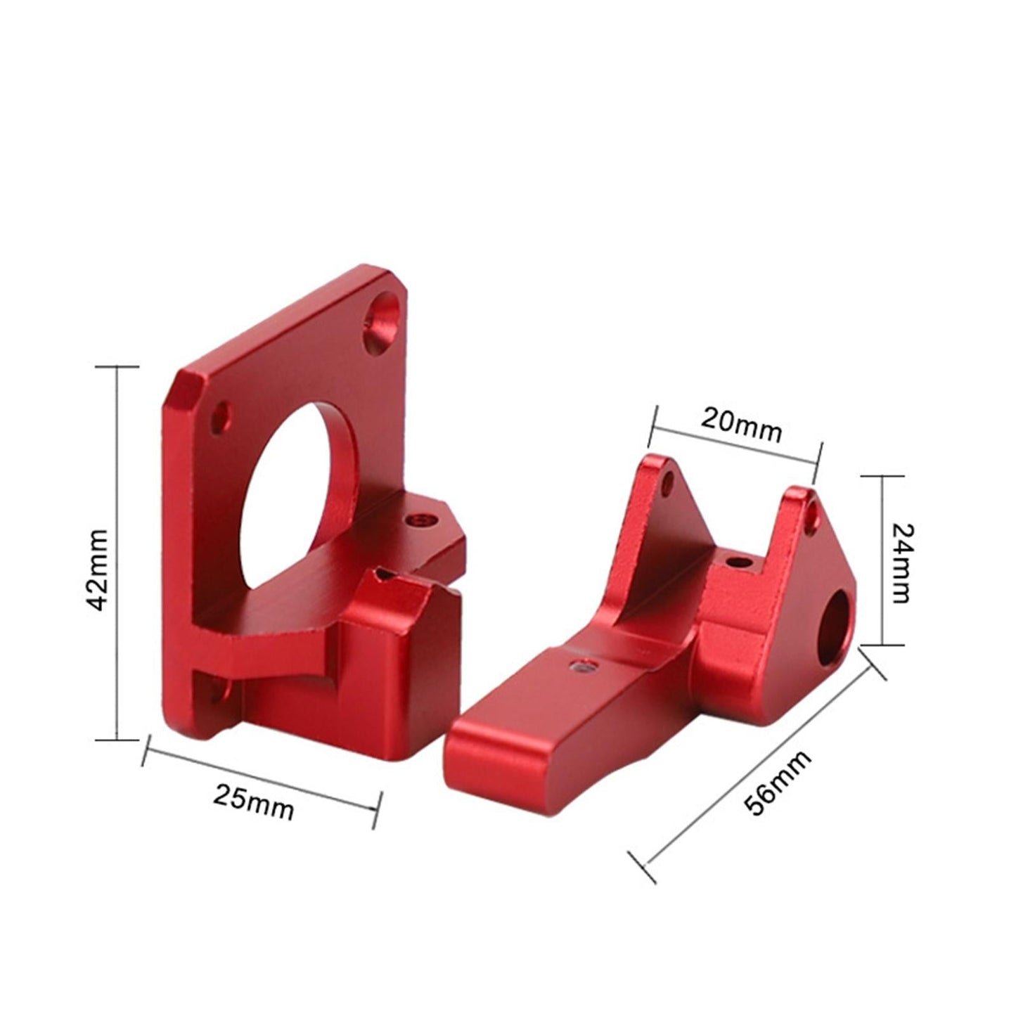 PTFE Tube 1.75mm Metal Extruder Feeder Kit for Ender 3 Ender 3V2 Accessories