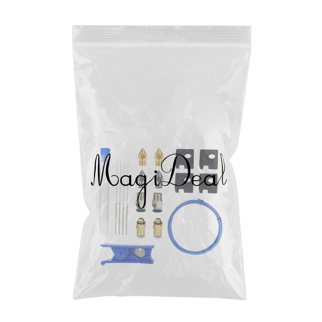 3D Printer Accessories Kit Tubing 1M Pneumatic Fittings for Ender Durable