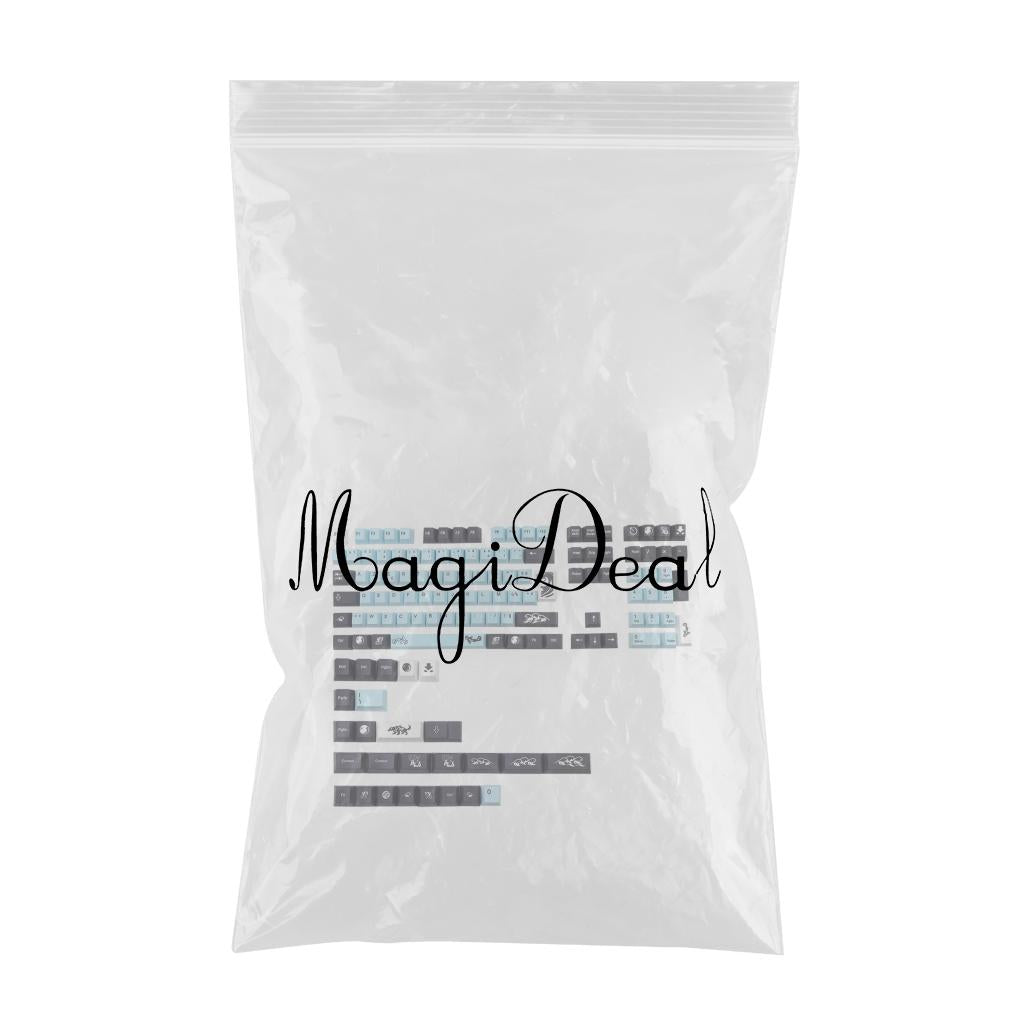 134 Keys Mizu Theme French Keycap Dye-Sub for MX Keyboard Cherry Height