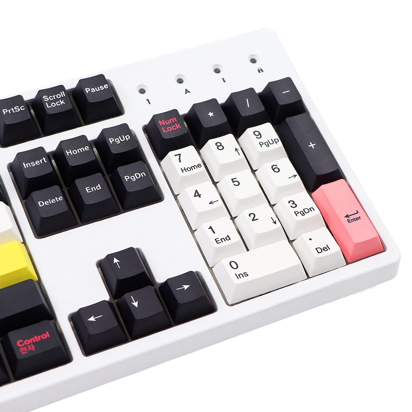 121 Keys Set PBT Key Caps Keycaps for Cherry MX Mechanical Keyboard Korean