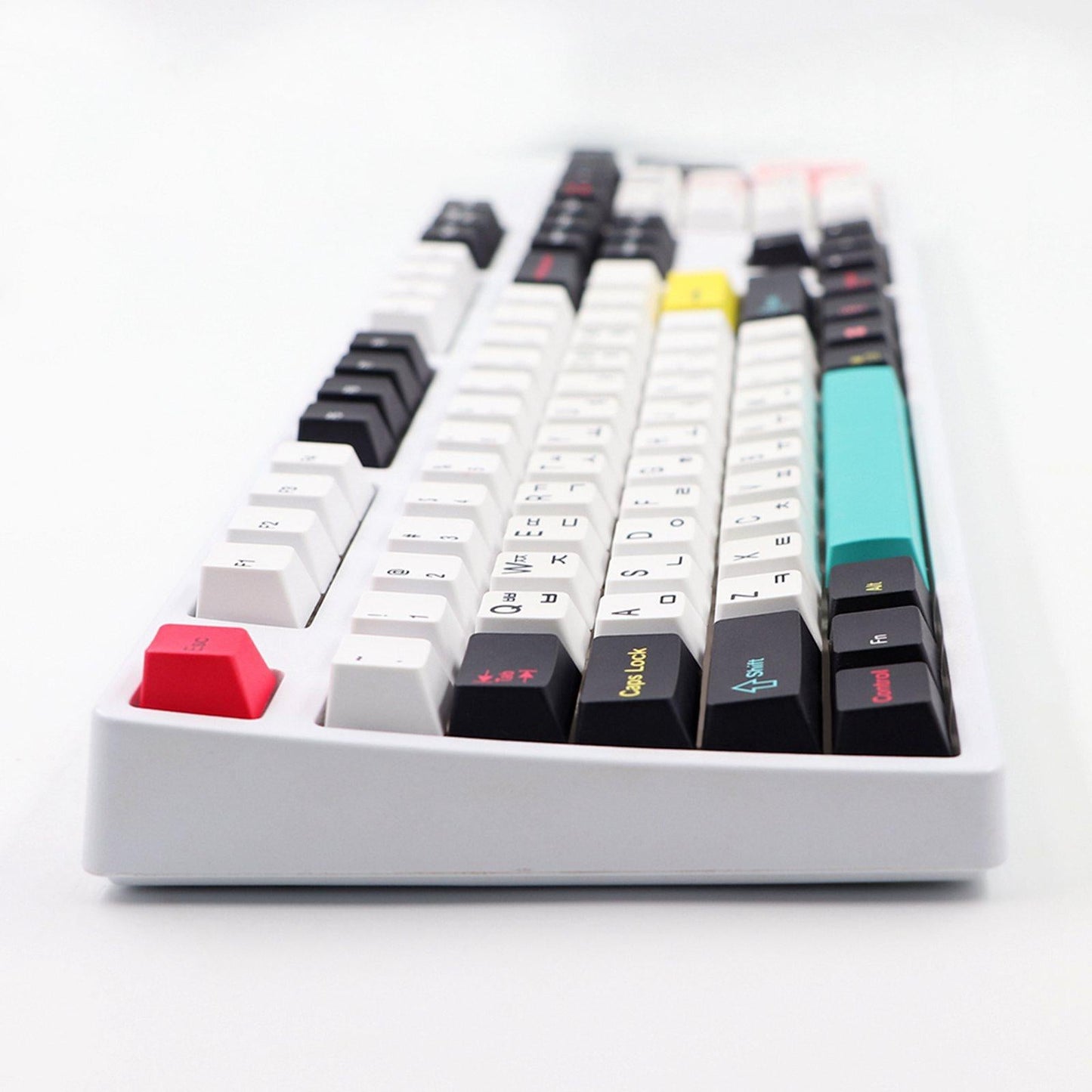 121 Keys Set PBT Key Caps Keycaps for Cherry MX Mechanical Keyboard Korean