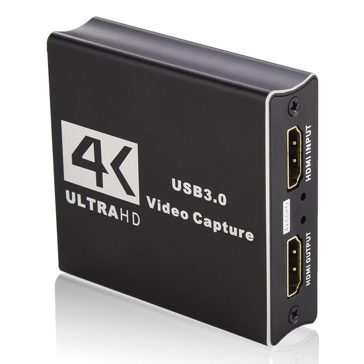 Capture Card -Low Latency Mic Input 1080P 60FPS Audio Output for Camera