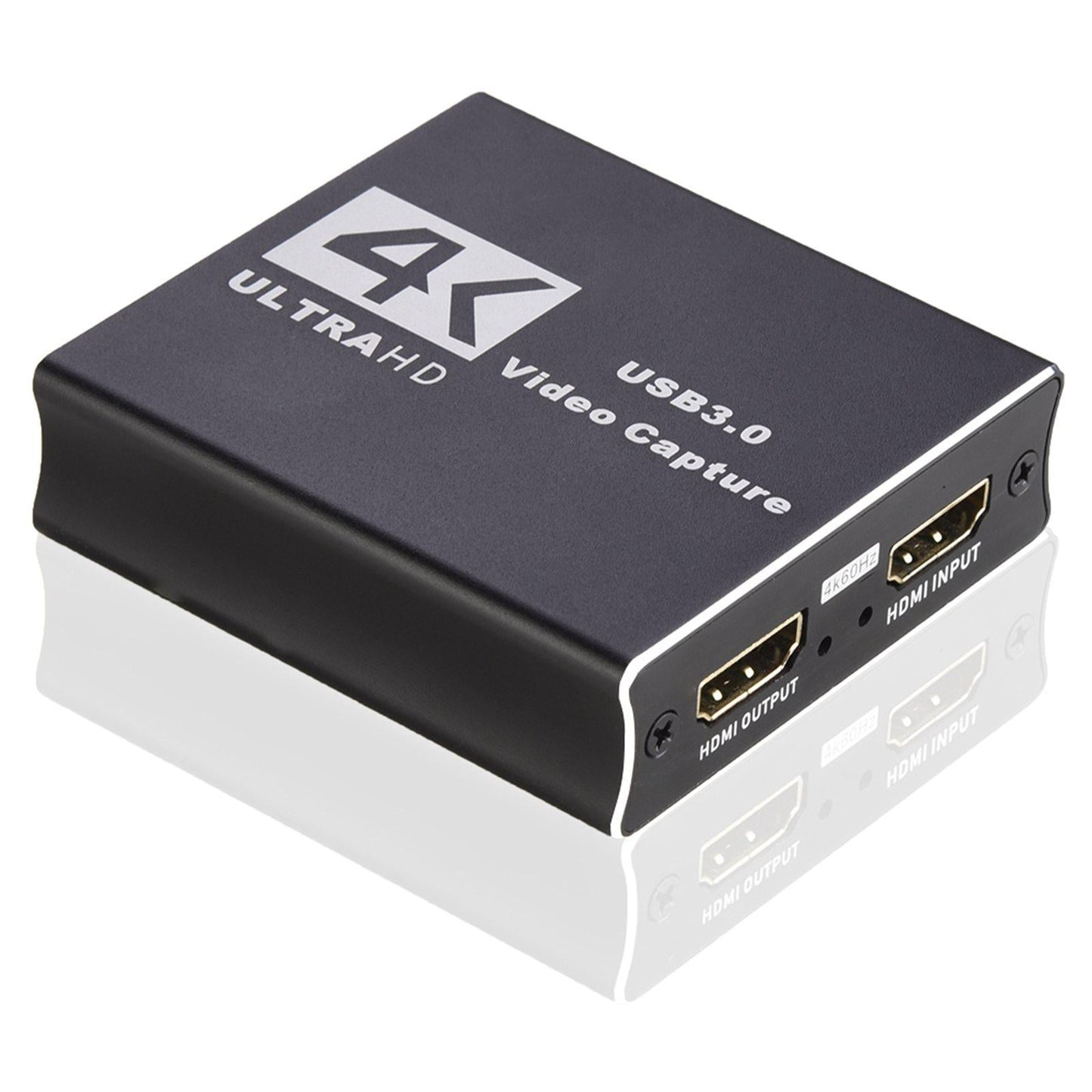 Capture Card -Low Latency Mic Input 1080P 60FPS Audio Output for Camera