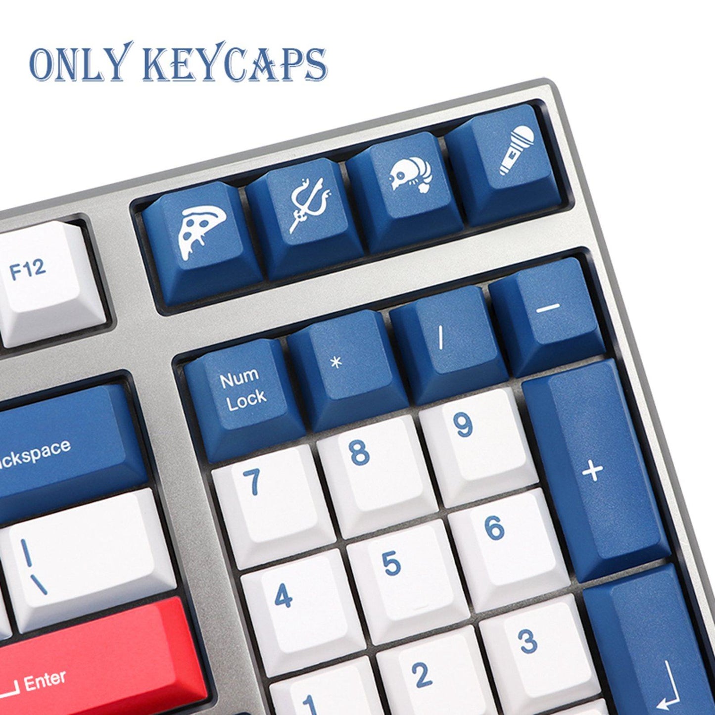 138 Keys Dye-sub PBT Keycaps for Mechanical Keyboard K65 K70 6.5u 7u Space