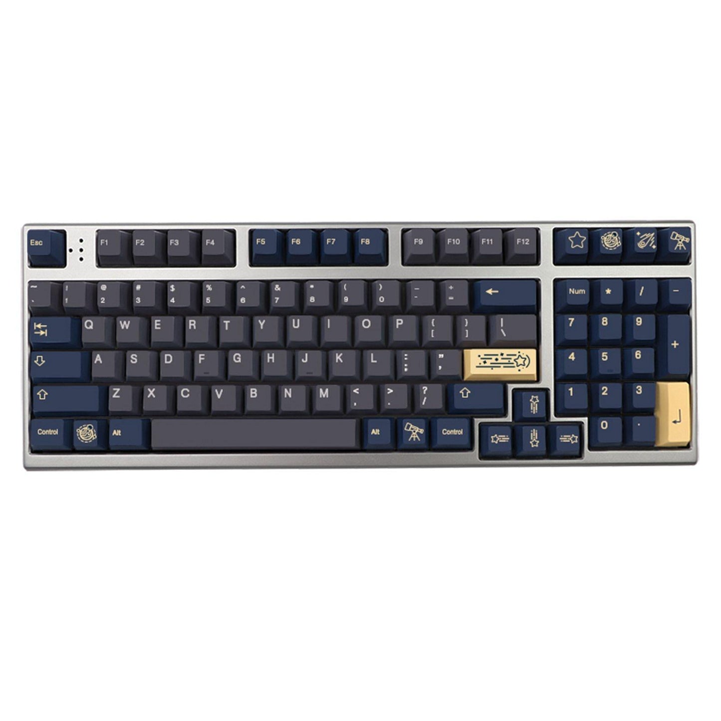 135 Keys Kit PBT Key Caps Keycaps for Cherry MX Mechanical Keyboard Durable