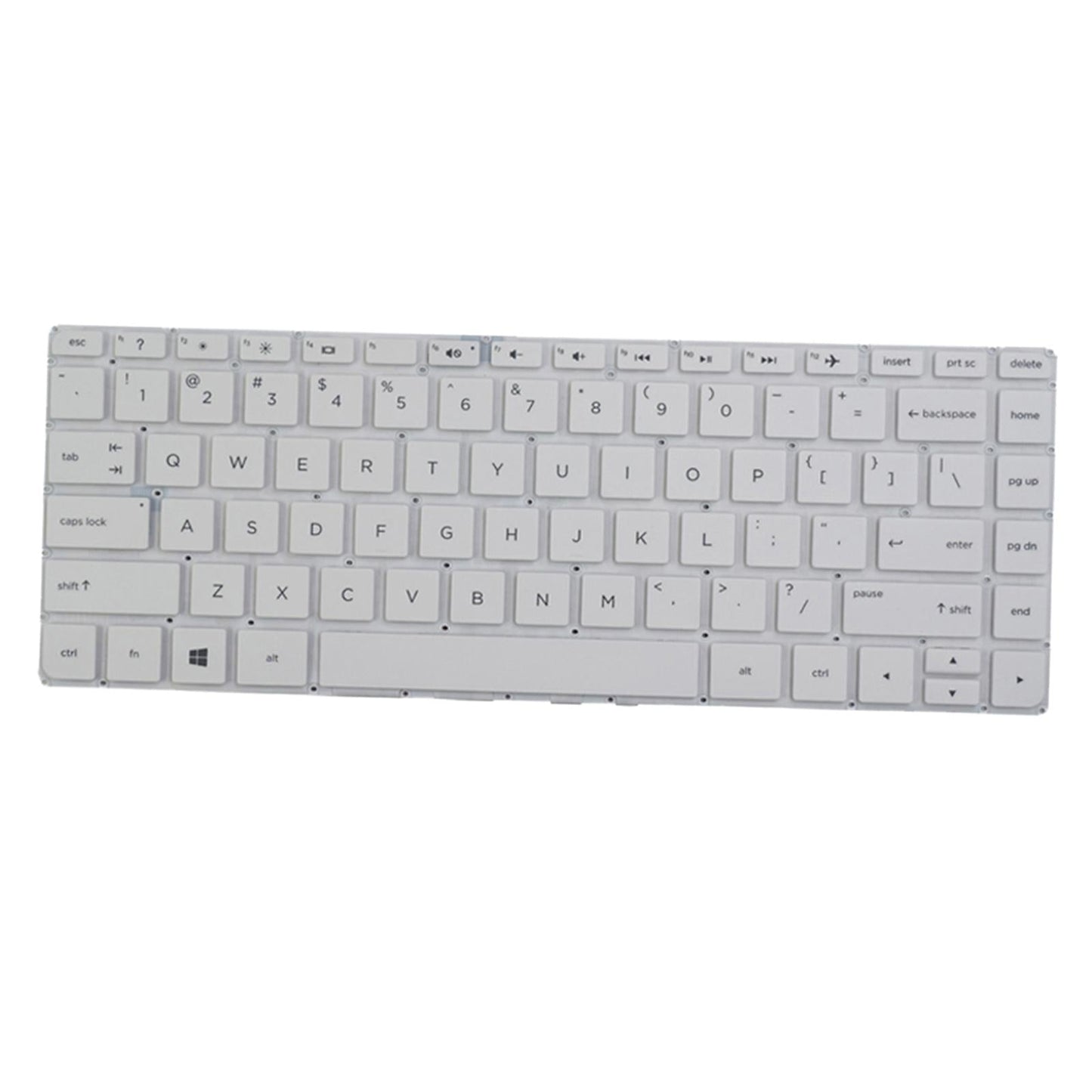 Mini White Keyboard Wireless Gaming Keypad Replacement Gadget for Office