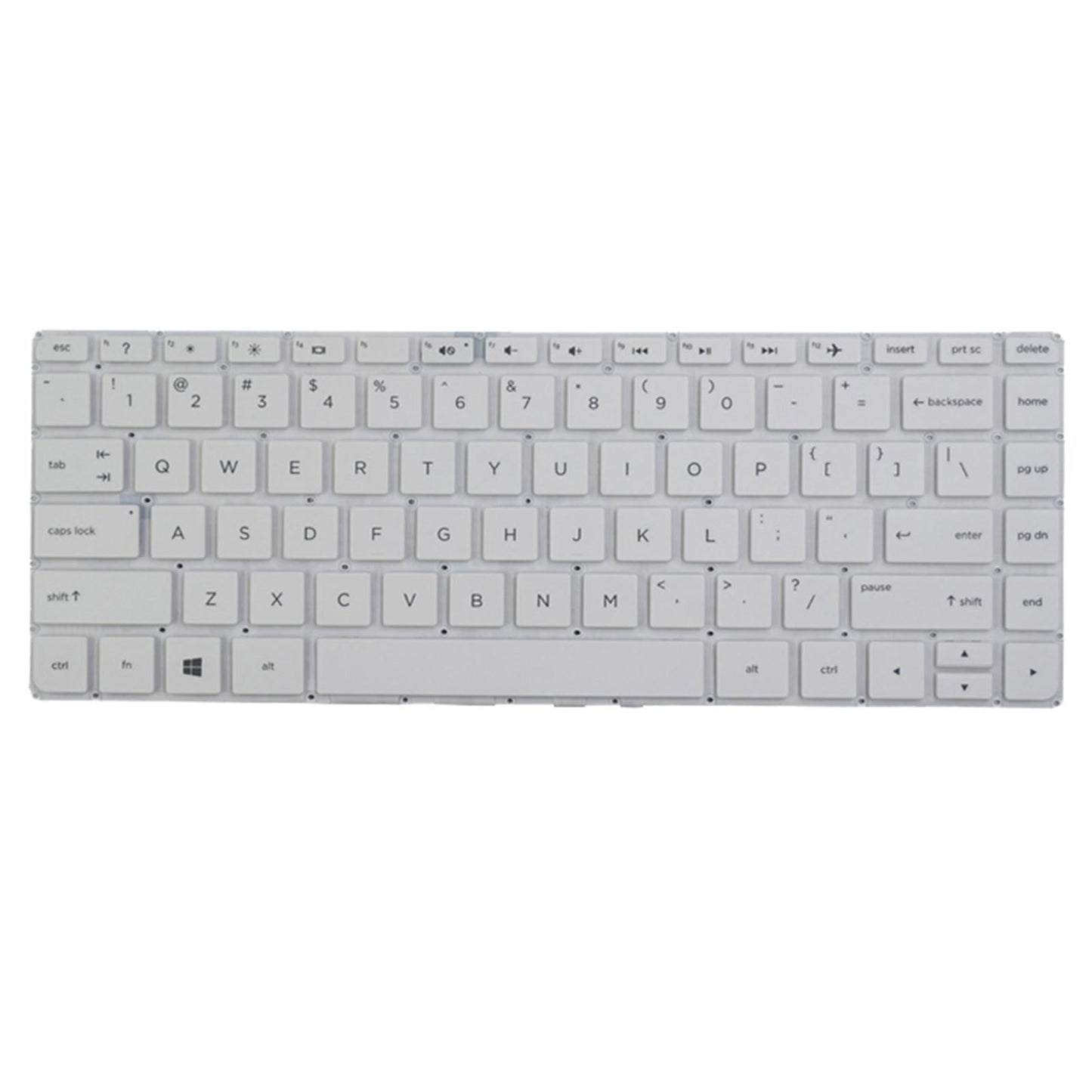 Mini White Keyboard Wireless Gaming Keypad Replacement Gadget for Office