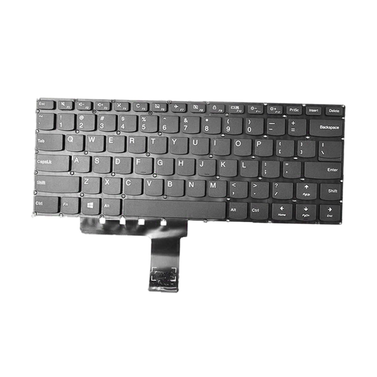 Black Laptop US Computer Parts Full Keyboard Plastic for Lenovo IdeaPad