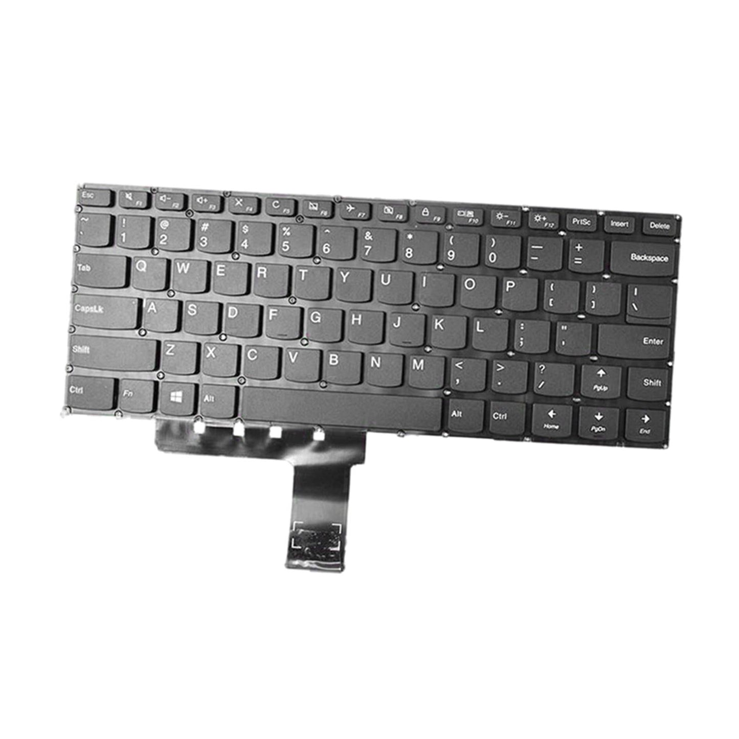 Black Laptop US Computer Parts Full Keyboard Plastic for Lenovo IdeaPad