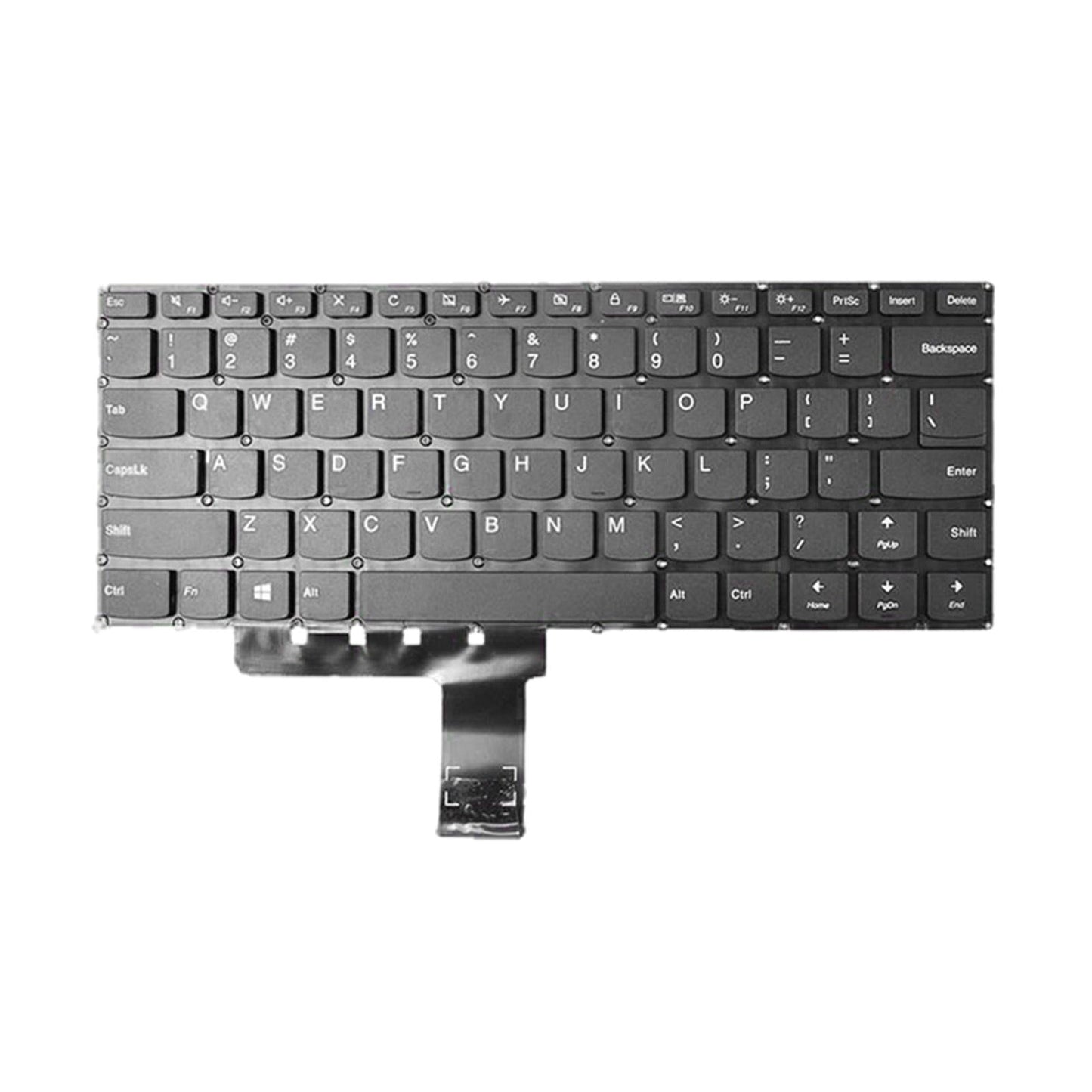 Black Laptop US Computer Parts Full Keyboard Plastic for Lenovo IdeaPad