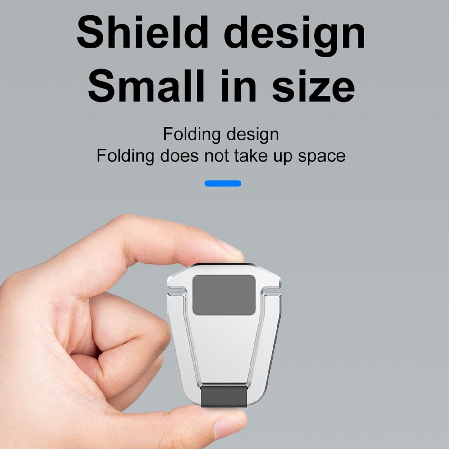 Laptop Stand Base Cooling Bracket Computer Accessories 1 Pair for Office Silver