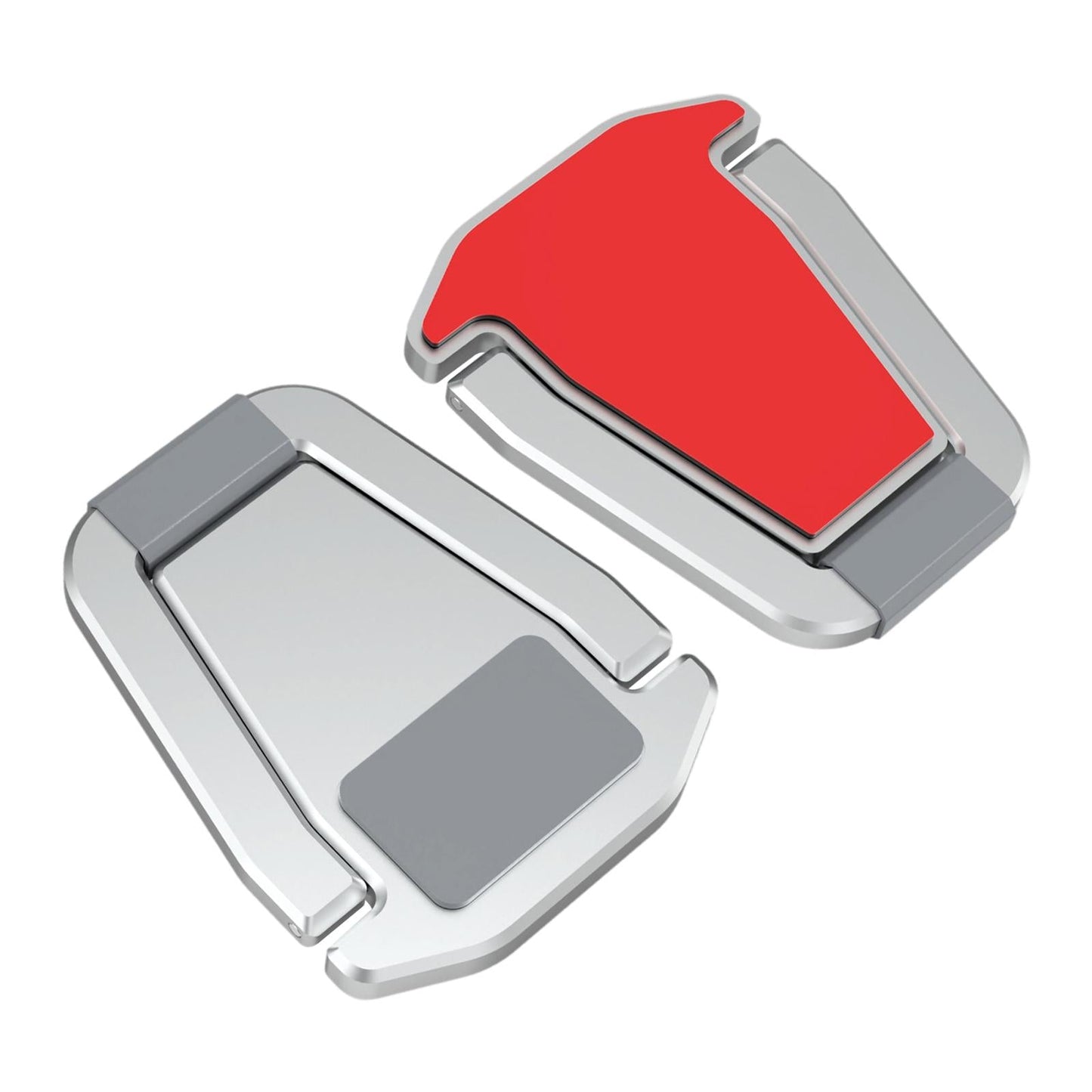 Laptop Stand Base Cooling Bracket Computer Accessories 1 Pair for Office Silver