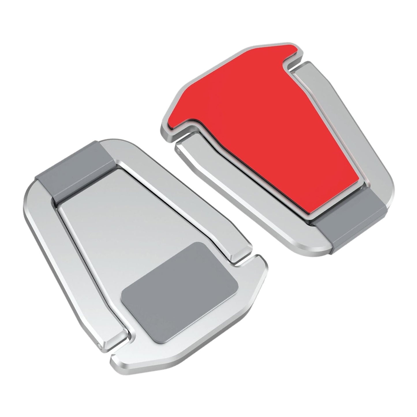 Laptop Stand Base Cooling Bracket Computer Accessories 1 Pair for Office Silver