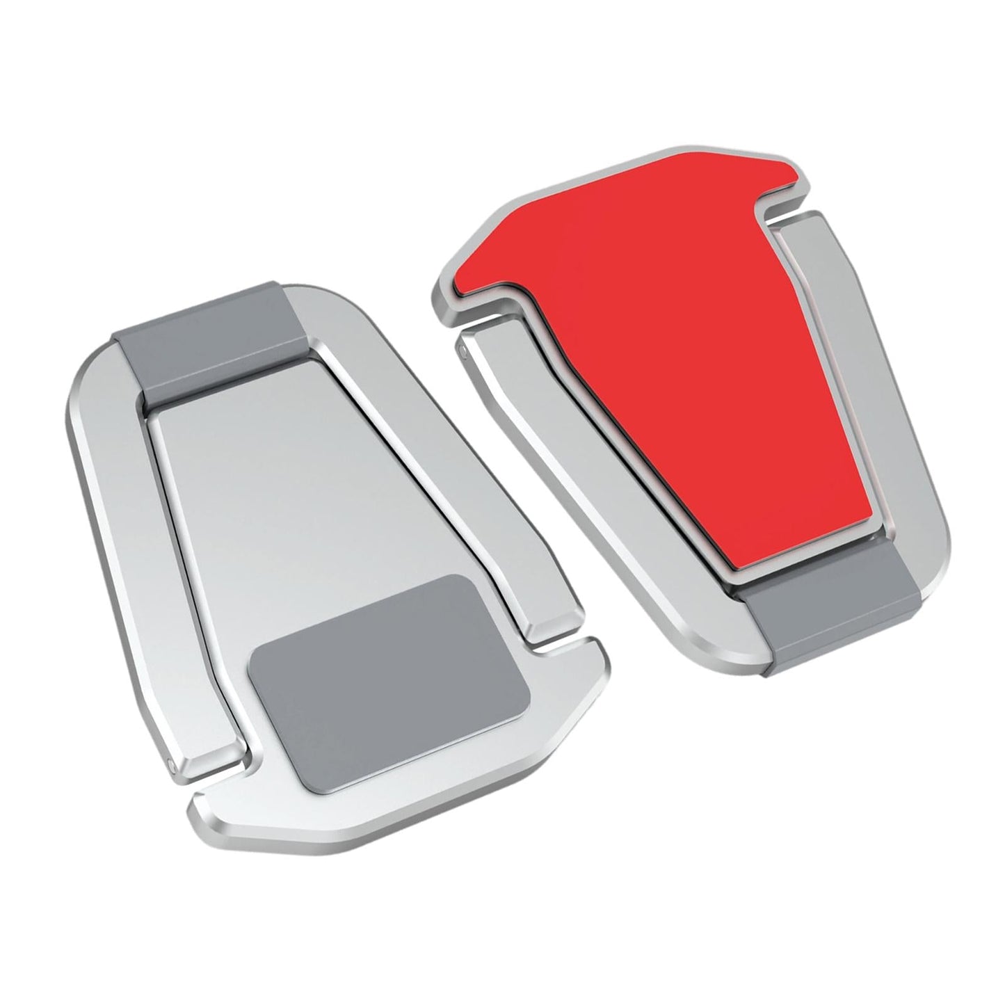 Laptop Stand Base Cooling Bracket Computer Accessories 1 Pair for Office Silver