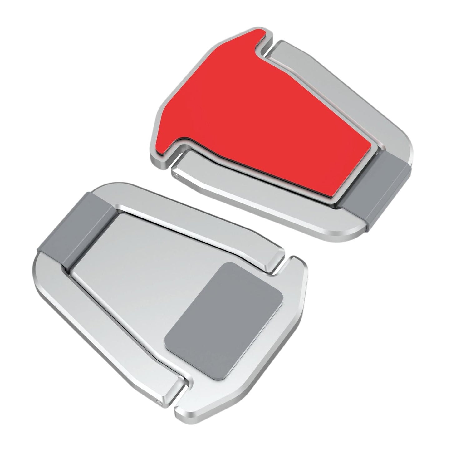 Laptop Stand Base Cooling Bracket Computer Accessories 1 Pair for Office Silver