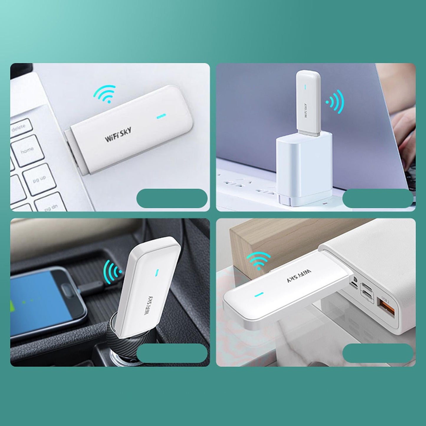 4G LTE USB Modem Network Card High Speed WiFi Hotspot Universal Wireless