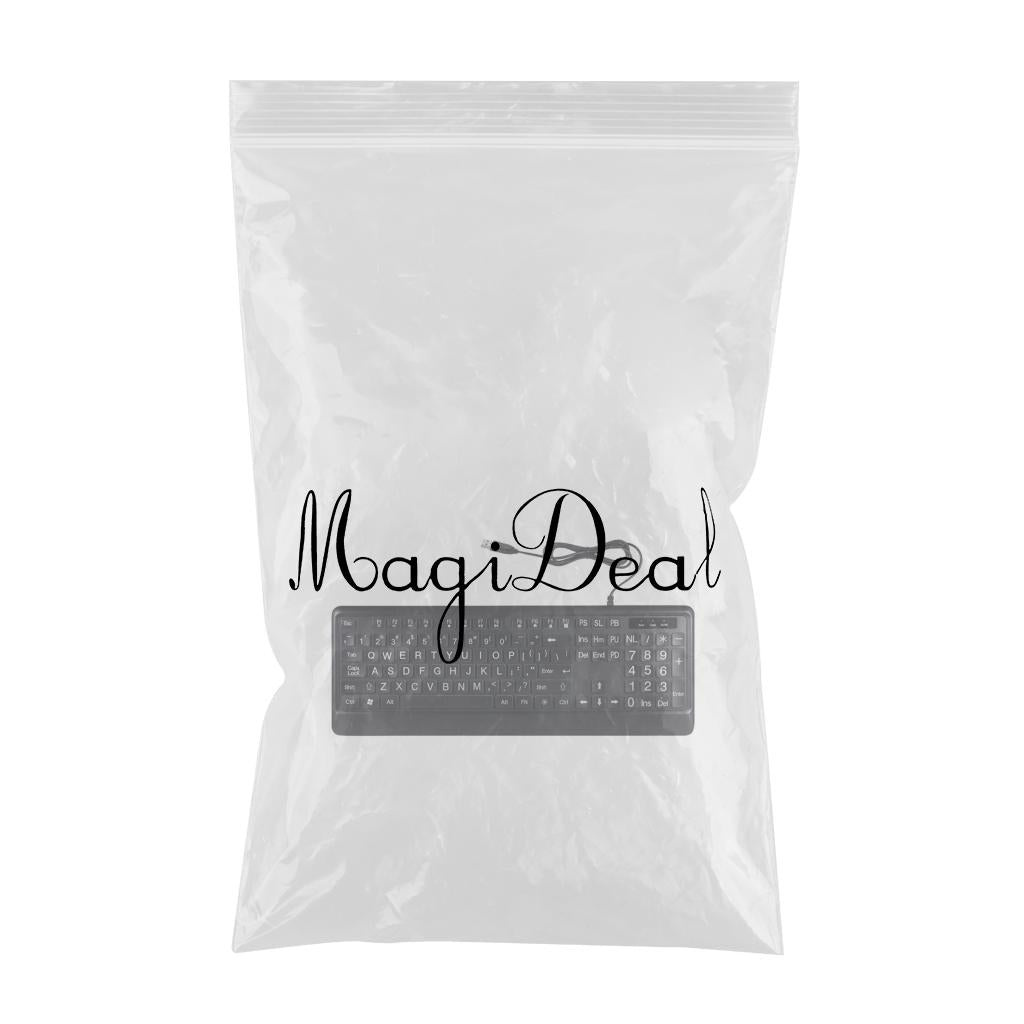 Keyboard Durable Quiet Standard for Desktop Computer Low Vision Individuals