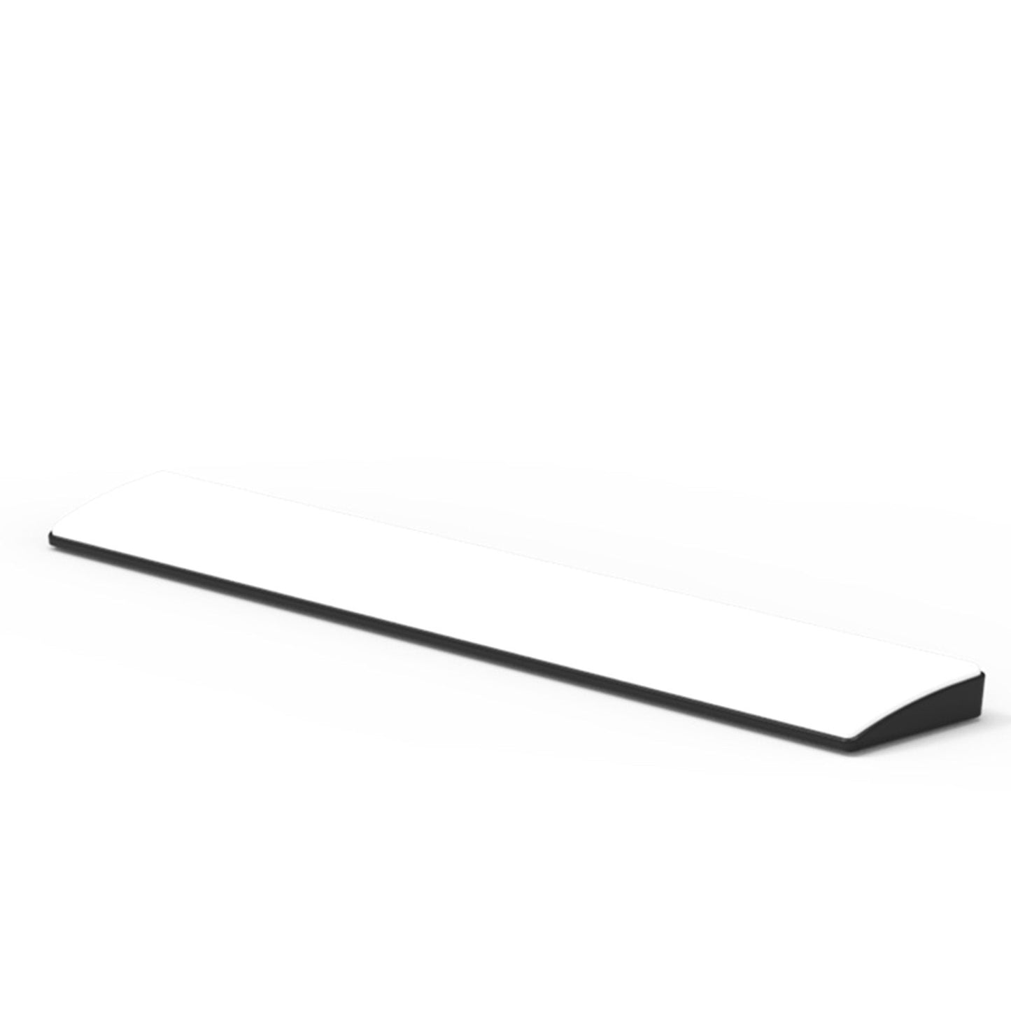 Keyboard Wrist Pad Anti-Skid PU Leather for Desktop PC 104keys white