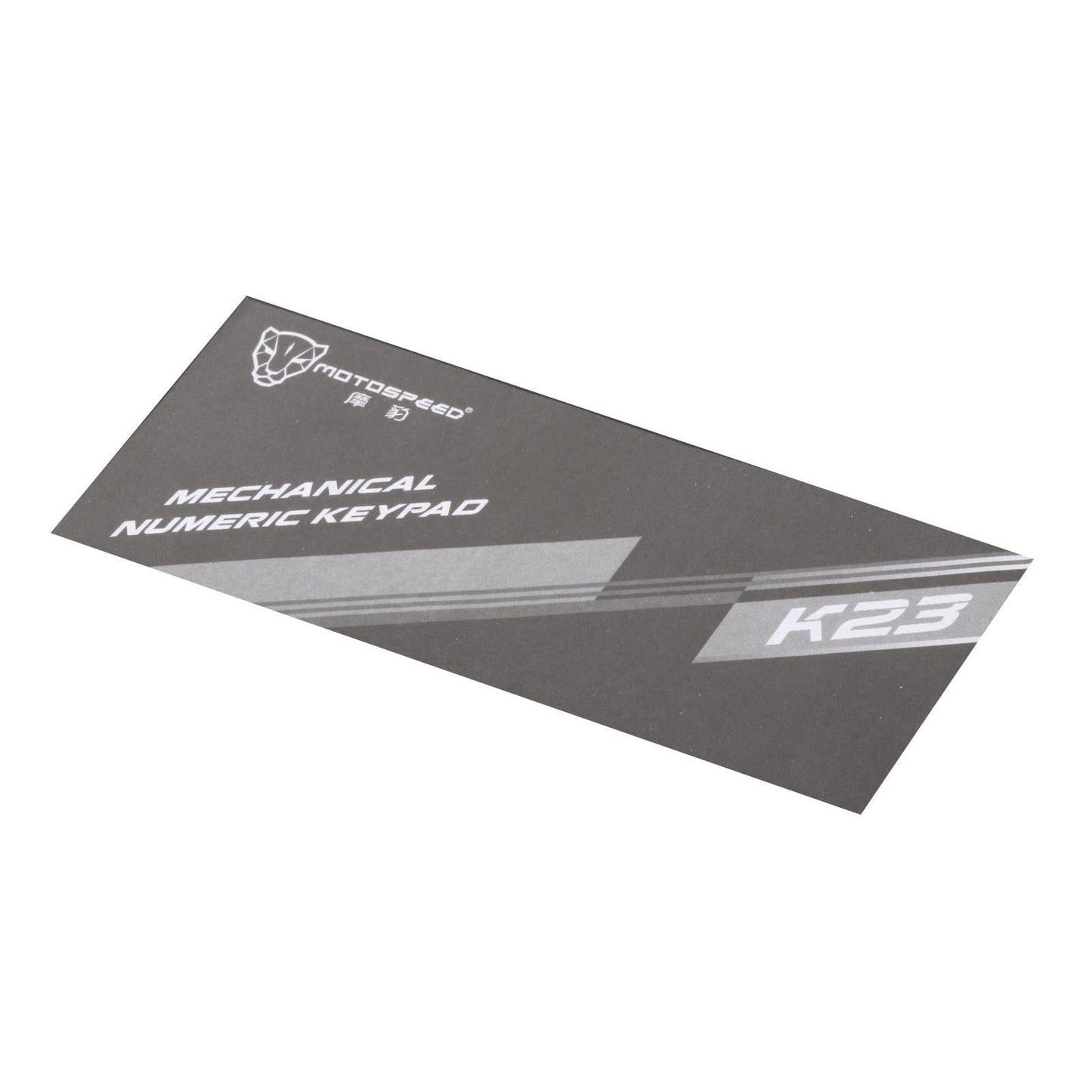 K23 Mini Numpad LED Backlit Numeric Keypad USB-C Office Home Use 21-Key Red Switches