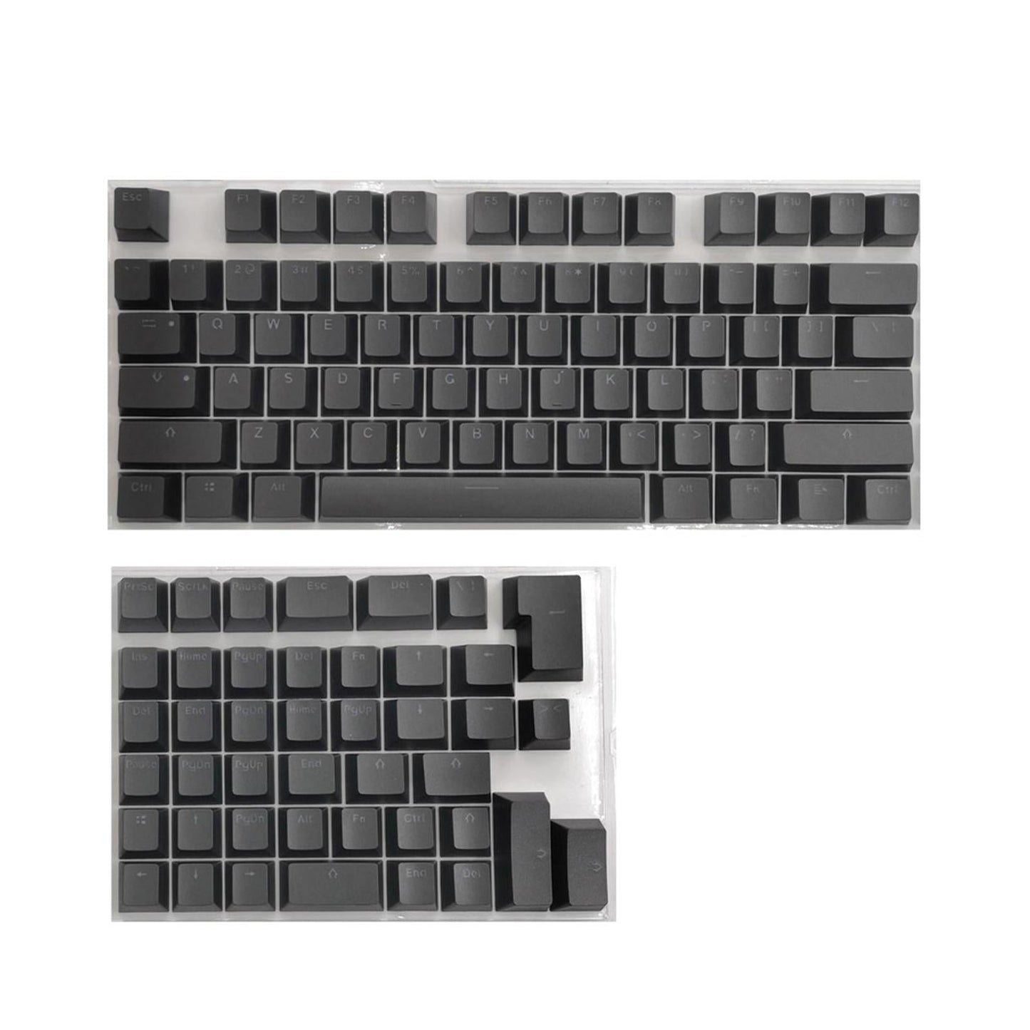 PBT Keycaps Anti-Grease Mini for 61 64 68 71 82 84 Layout Keyboard Black