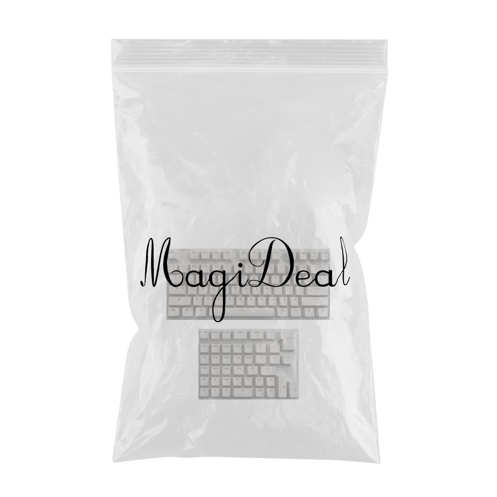 PBT Keycaps Anti-Grease Mini for 61 64 68 71 82 84 Layout Keyboard White
