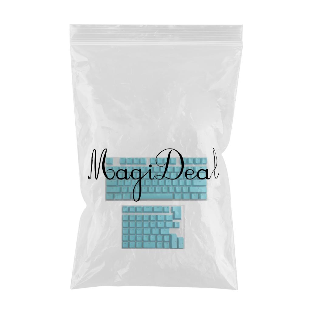 PBT Keycaps Anti-Grease Mini for 61 64 68 71 82 84 Layout Keyboard Blue