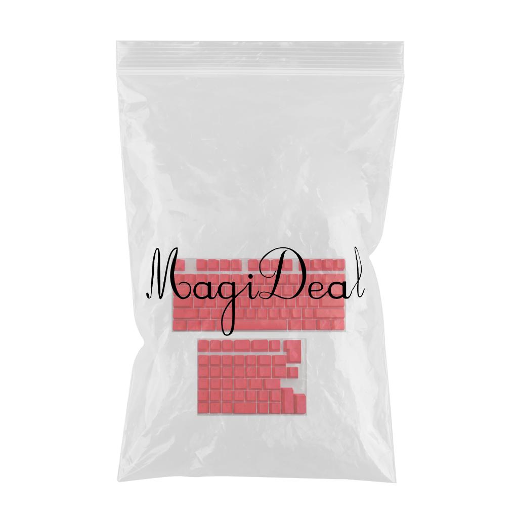 PBT Keycaps Anti-Grease Mini for 61 64 68 71 82 84 Layout Keyboard Red