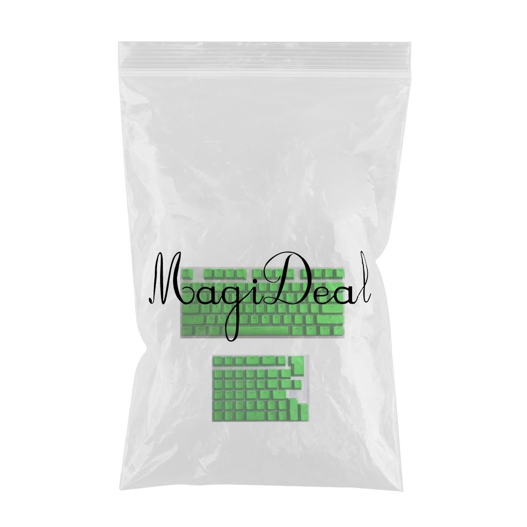 PBT Keycaps Anti-Grease Mini for 61 64 68 71 82 84 Layout Keyboard Green
