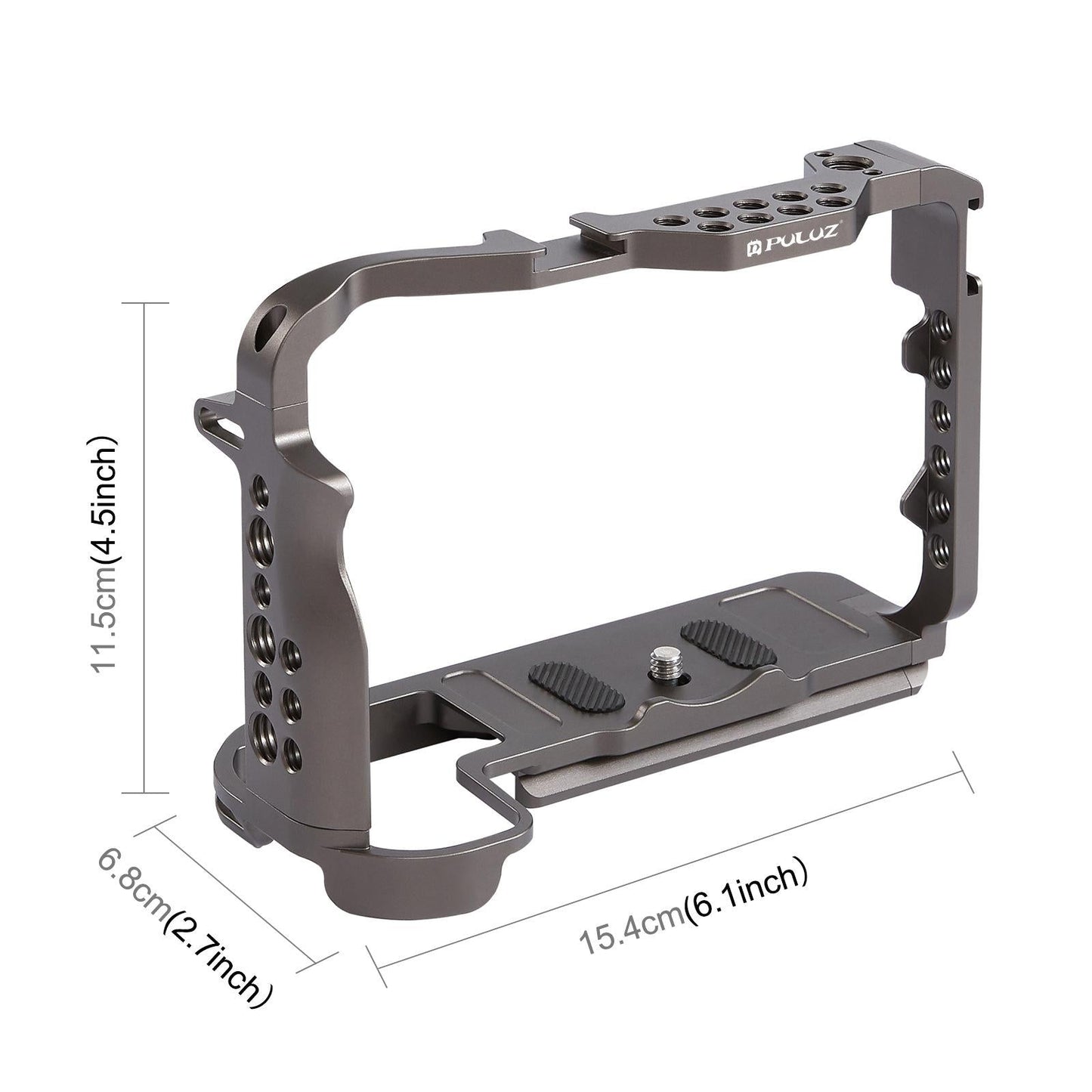Video Camera Cage Stabilizer for DSLR Cameras for Canon EOS R5 R6/ A7RIII PU3069GT for R5 R6