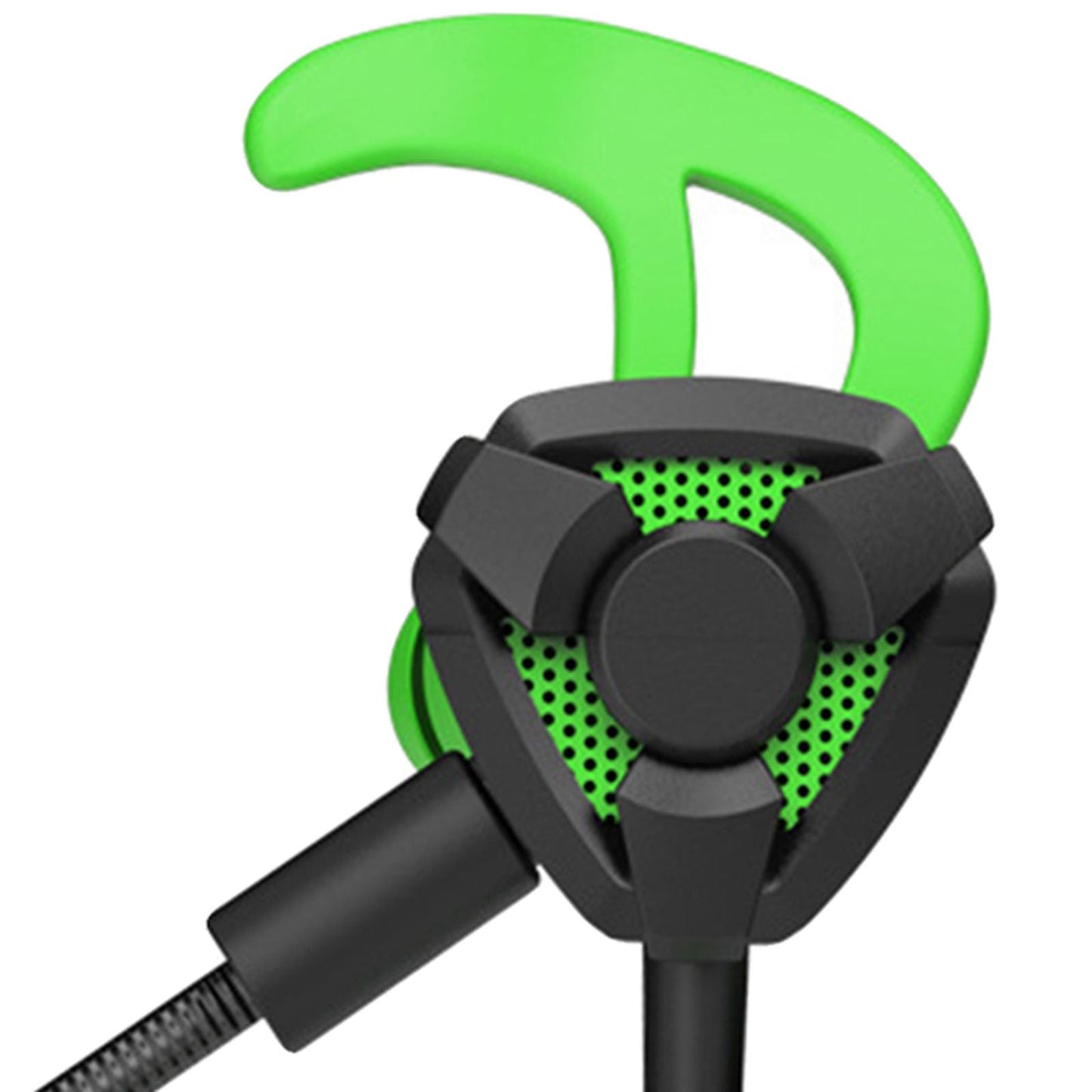 Gaming in Ear Headset Deep Bass for Laptop Games Mobile & PC G9 Black Green