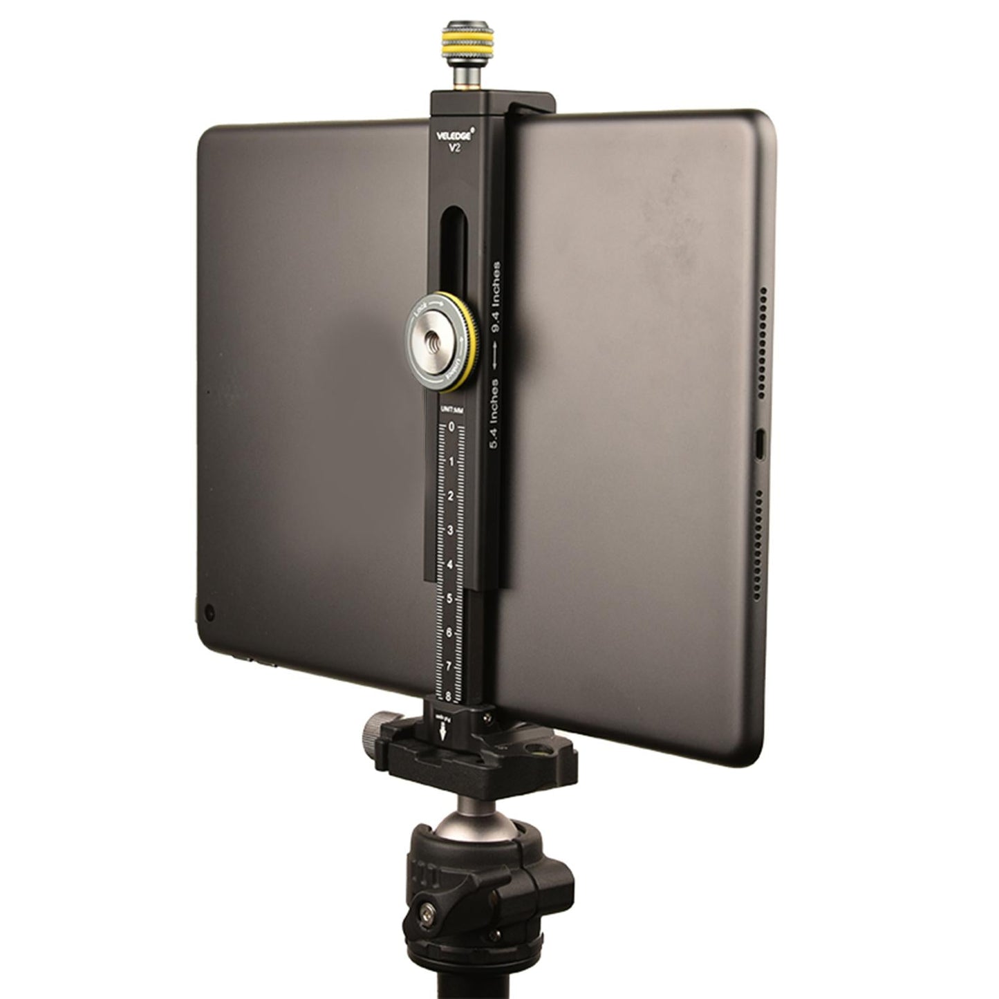 Aluminum Universal Tablet Tripod Mount Holder Clamp for iPad Durable