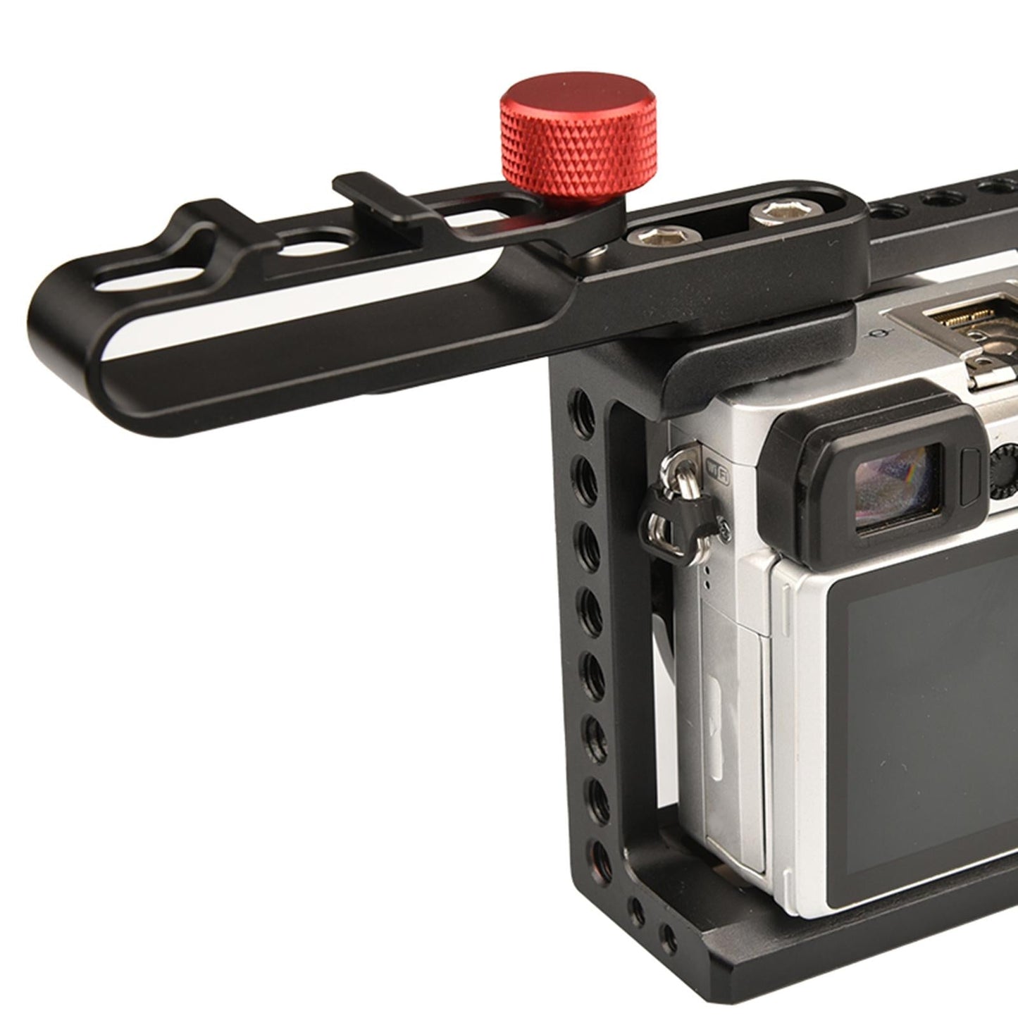 Camera Cage Hard Disk Bracket Aluminum Alloy Adjustable for Samsung T5