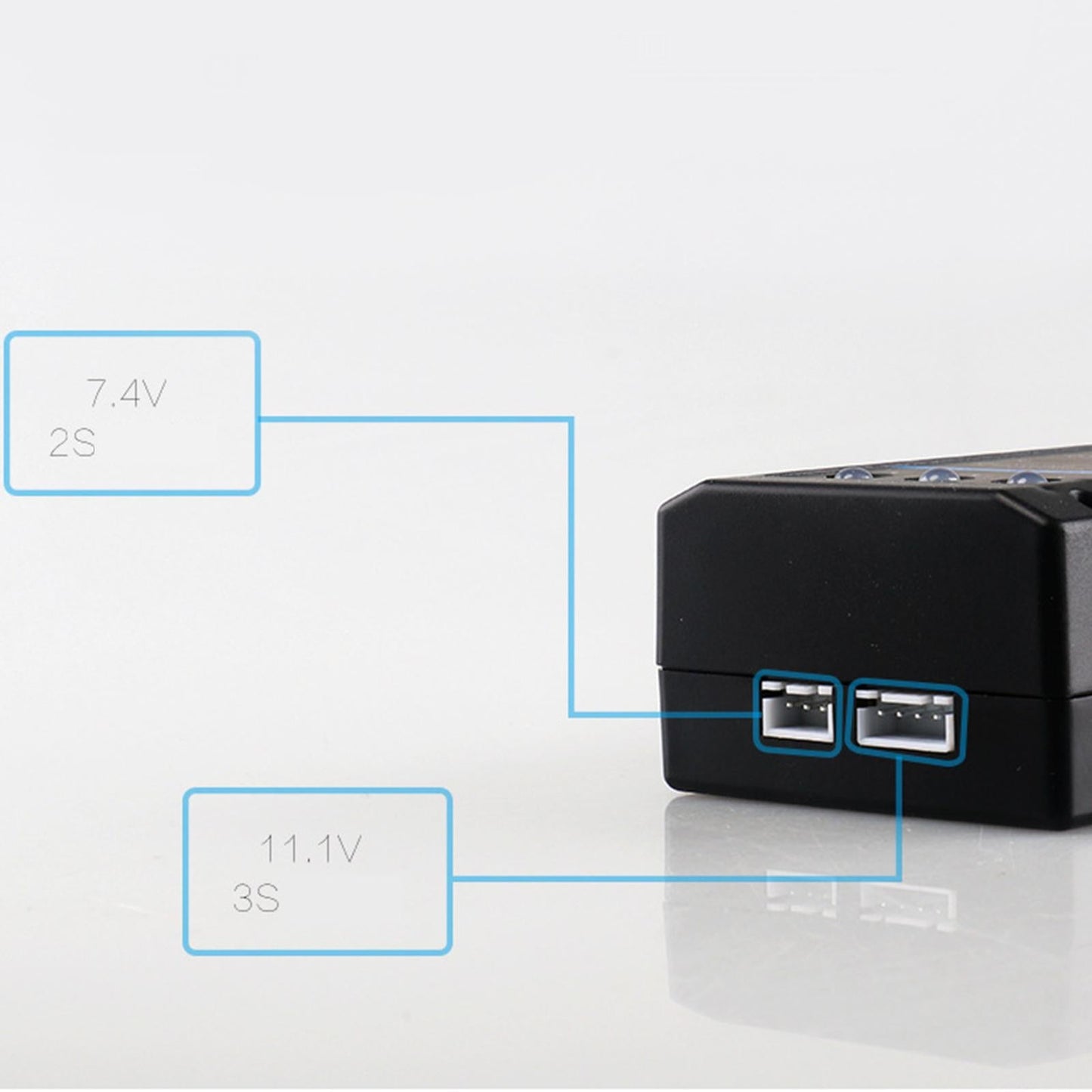 B3 RC 20W Balance Charger 1.6A for 2S 3S 7.4V 11.1V Lithium Battery Plug-EU