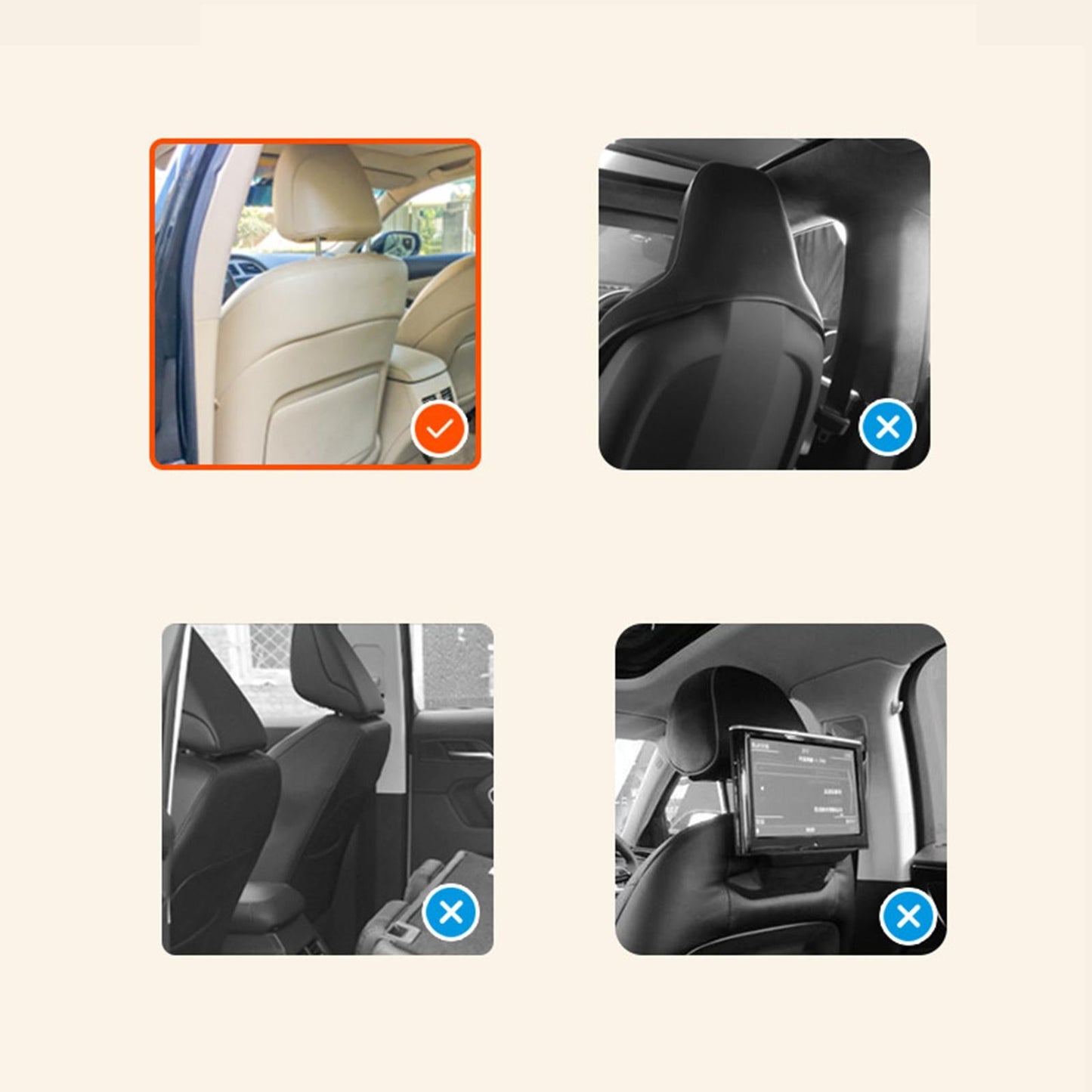 Portable Car Steering Wheel Tray Table for Travel Drink Fits Most Vehicles