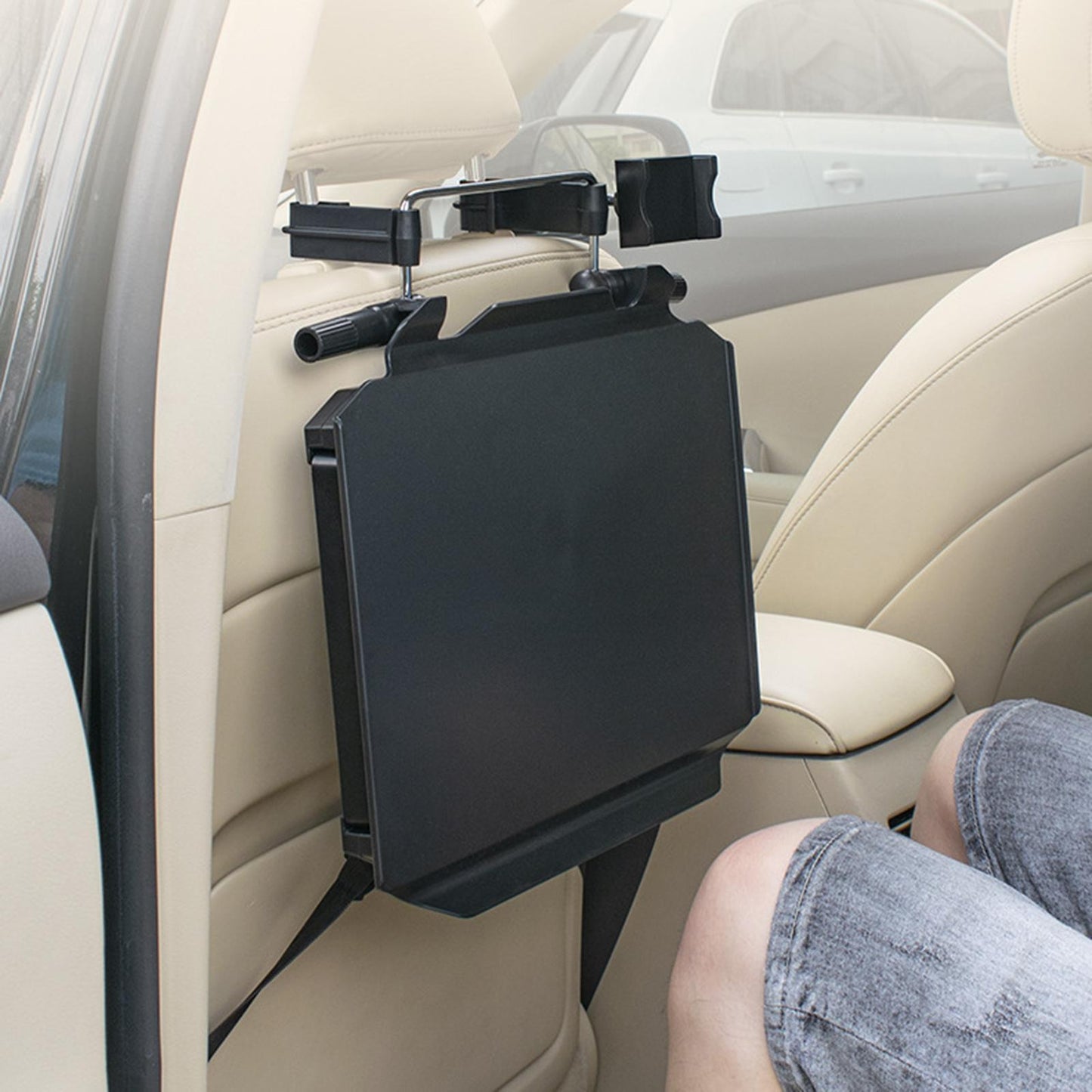Portable Car Steering Wheel Tray Table for Travel Drink Fits Most Vehicles