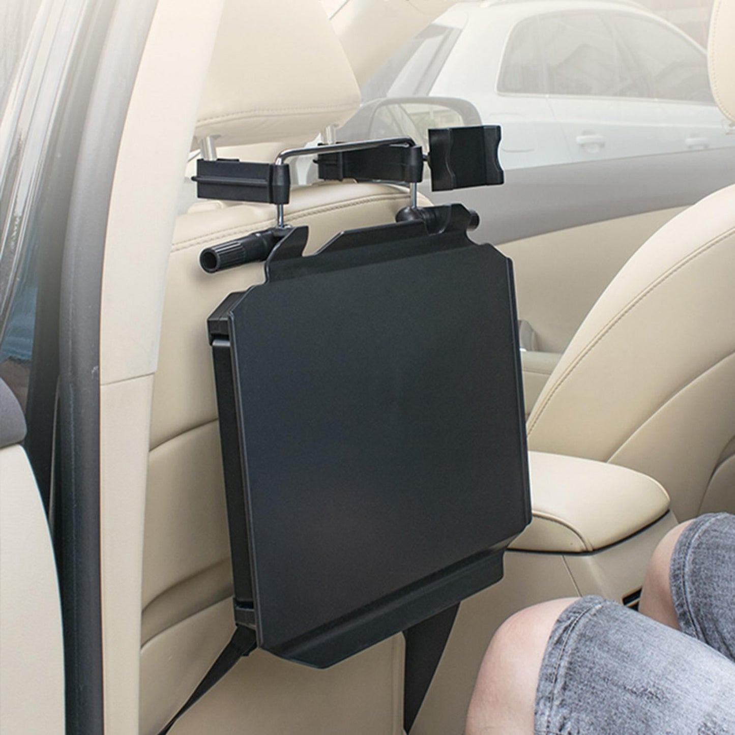 Portable Car Steering Wheel Tray Table for Travel Drink Fits Most Vehicles