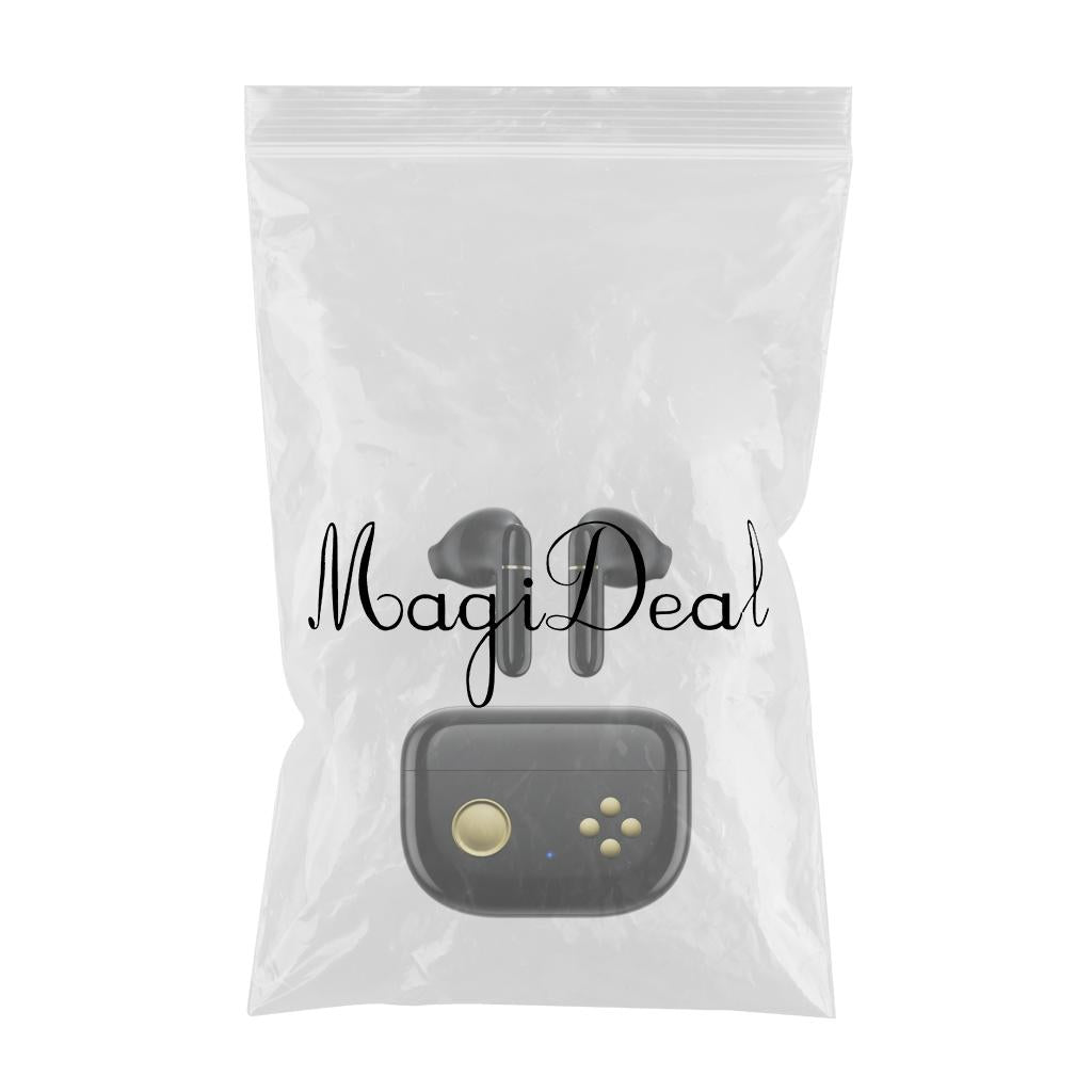 Wireless Bluetooth 5.0 Earphones NFC Touch Control in-Ear for Gaming Phones black