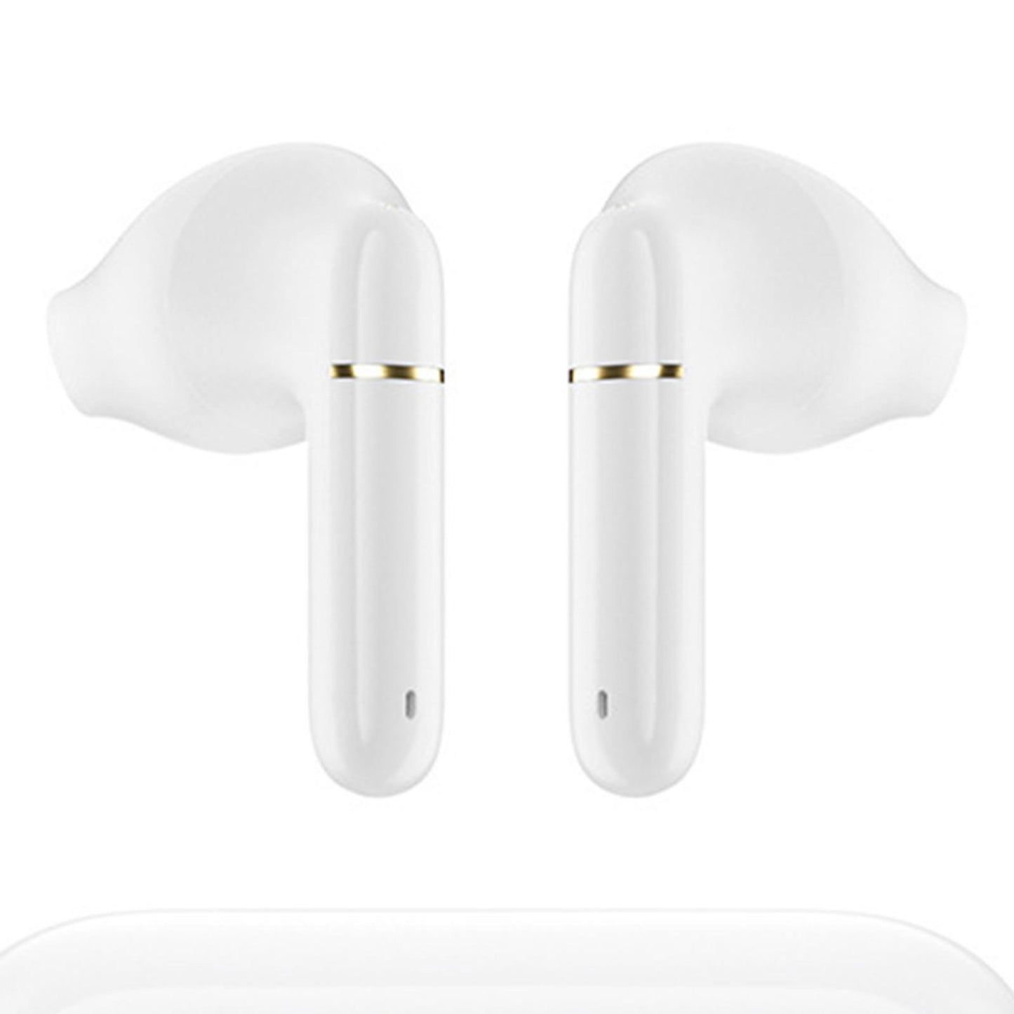Wireless Bluetooth 5.0 Earphones NFC Touch Control in-Ear for Gaming Phones white