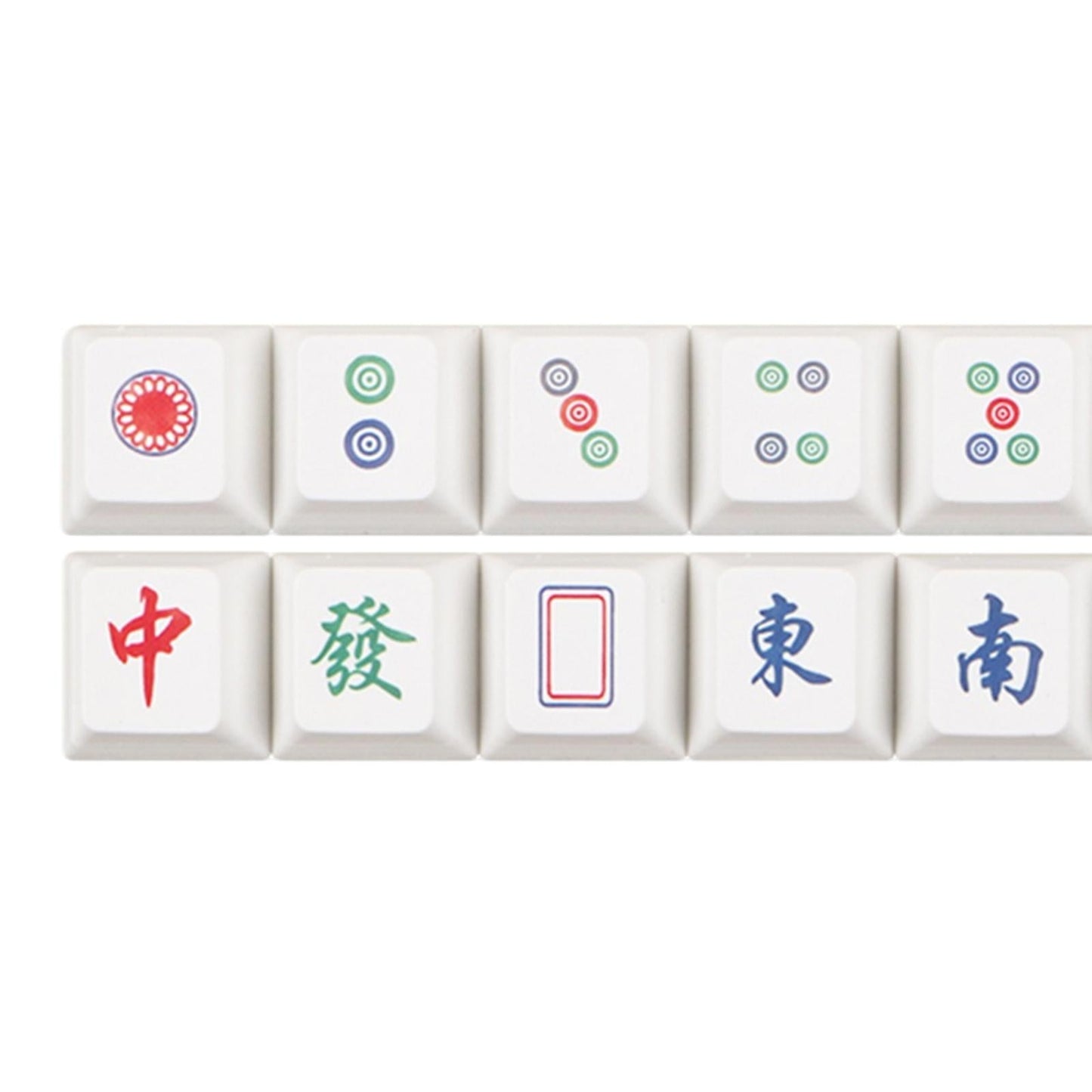 16 Key Chinese Mahjong Mechanical Keyboard Keycaps Easy to Read Home Office A
