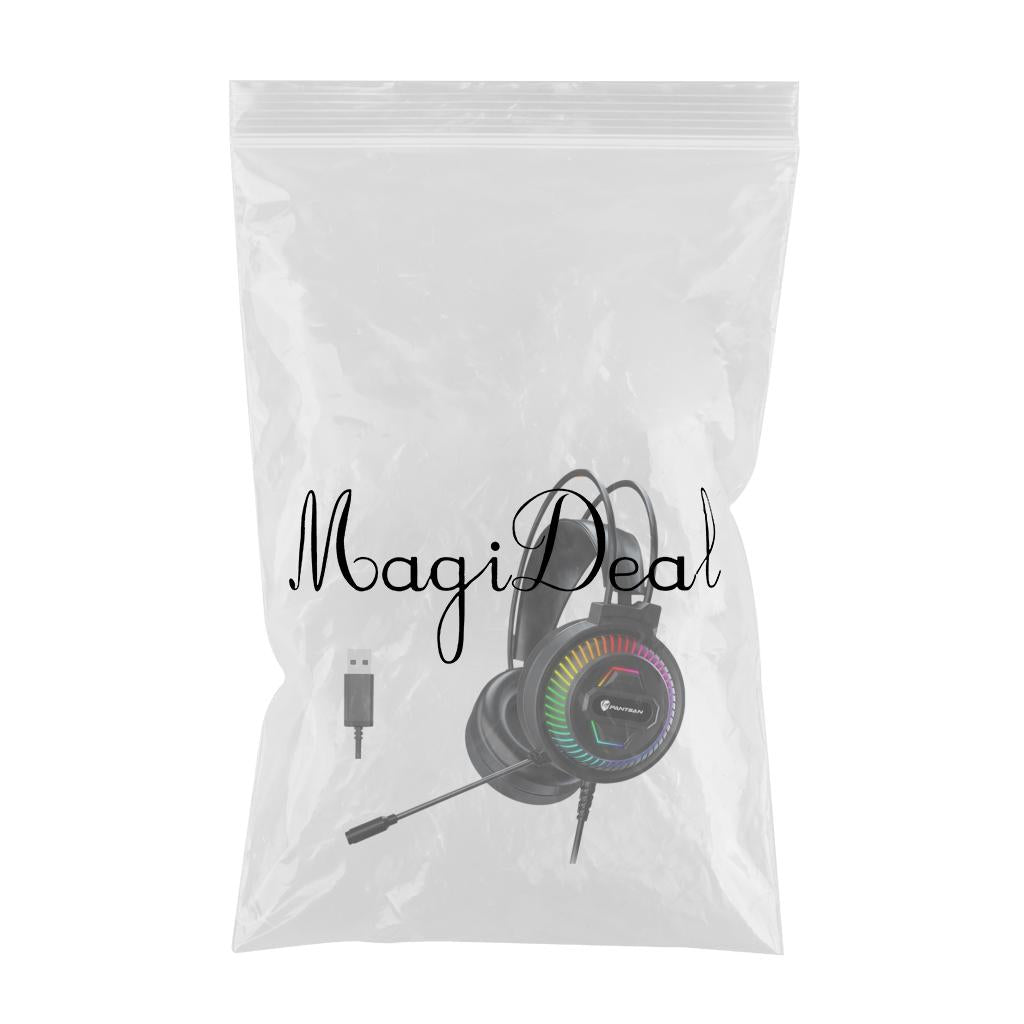 On-Ear 3.5mm Stereo Headsets Earphone with Microphone 7.1 with USB